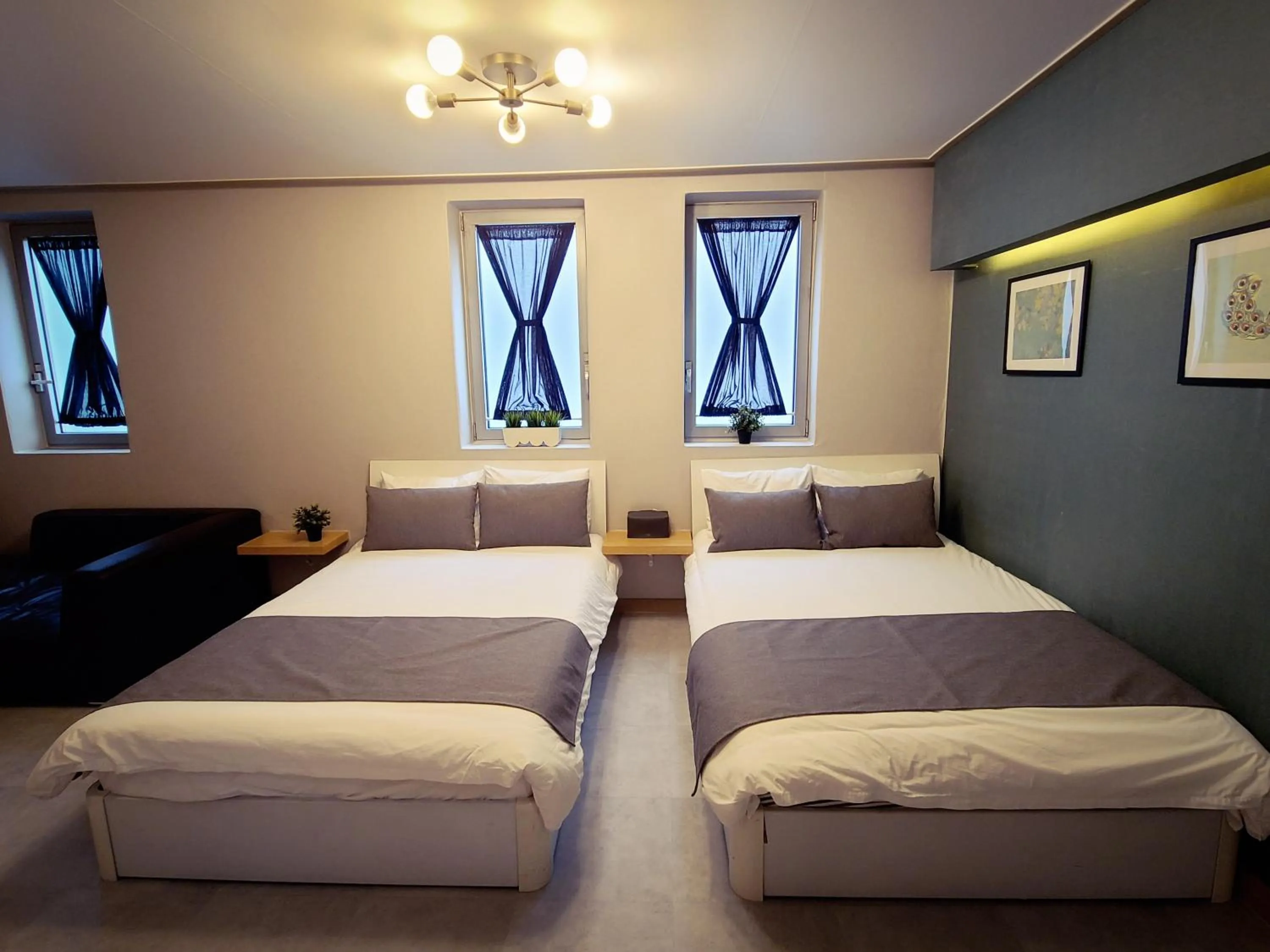 Bedroom, Bed in DW Design Residence