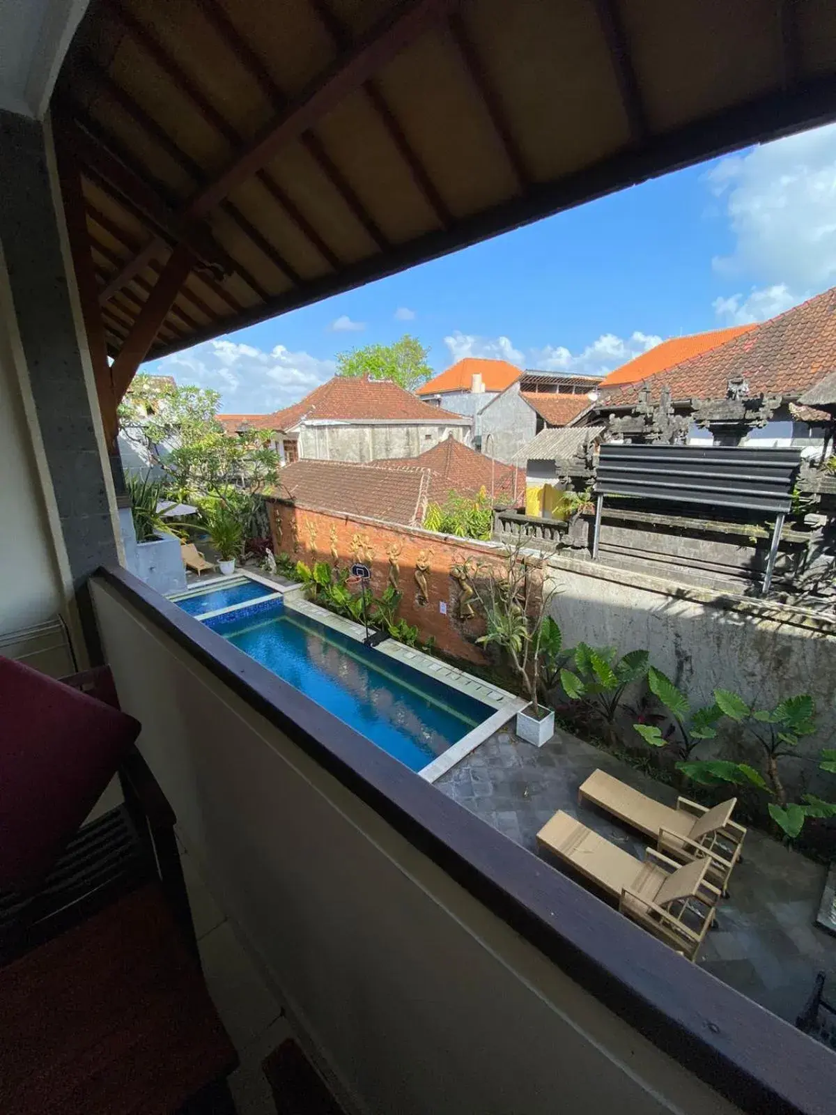 Double or Twin Room with Pool View in Jesens Inn II Double or Twin Room with Pool View in Jesens Inn II