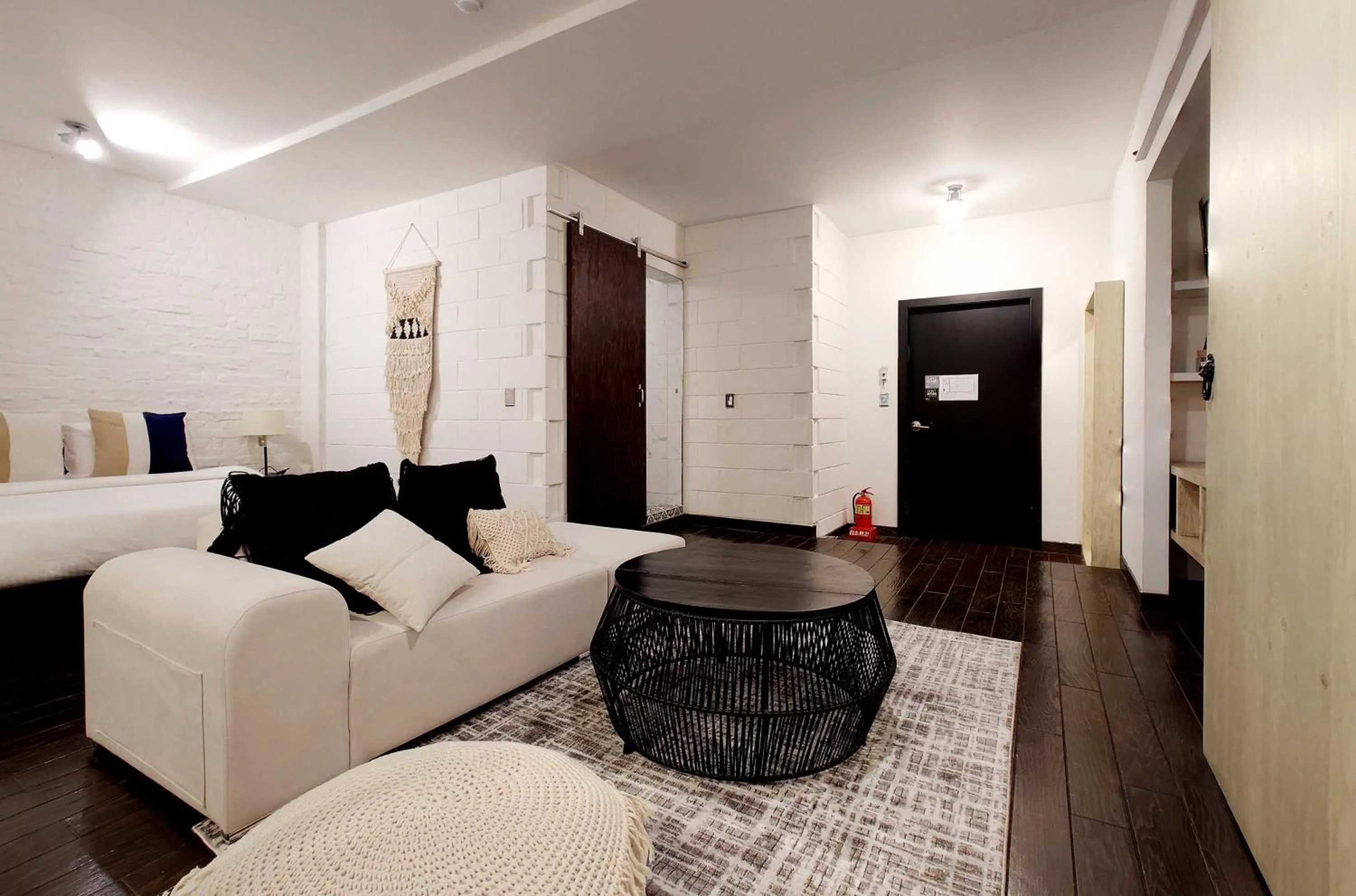 Living room in Seoul Loft Apartments - SLA 7 Night Minimum