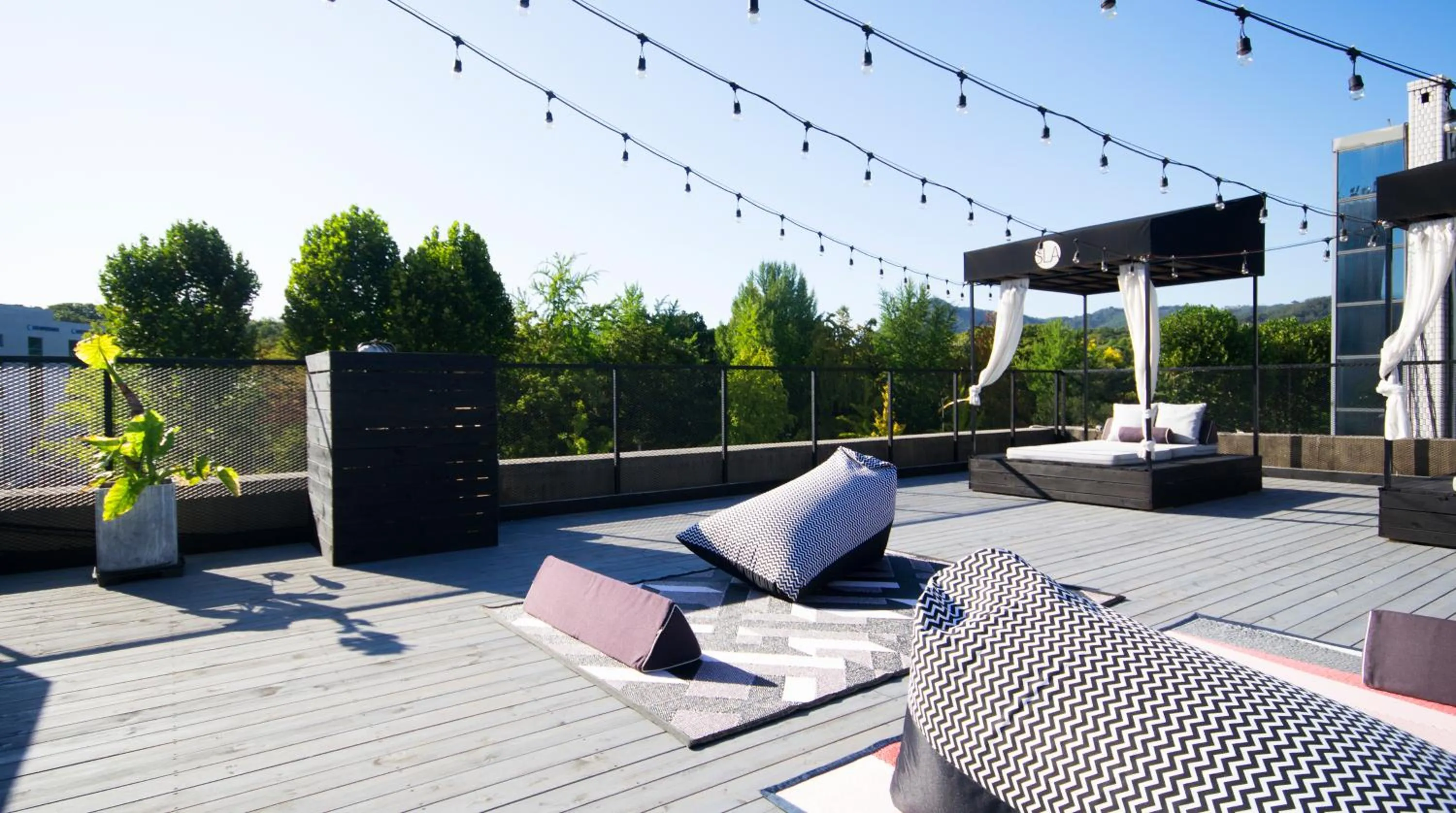 Balcony/Terrace in Seoul Loft Apartments - SLA 7 Night Minimum