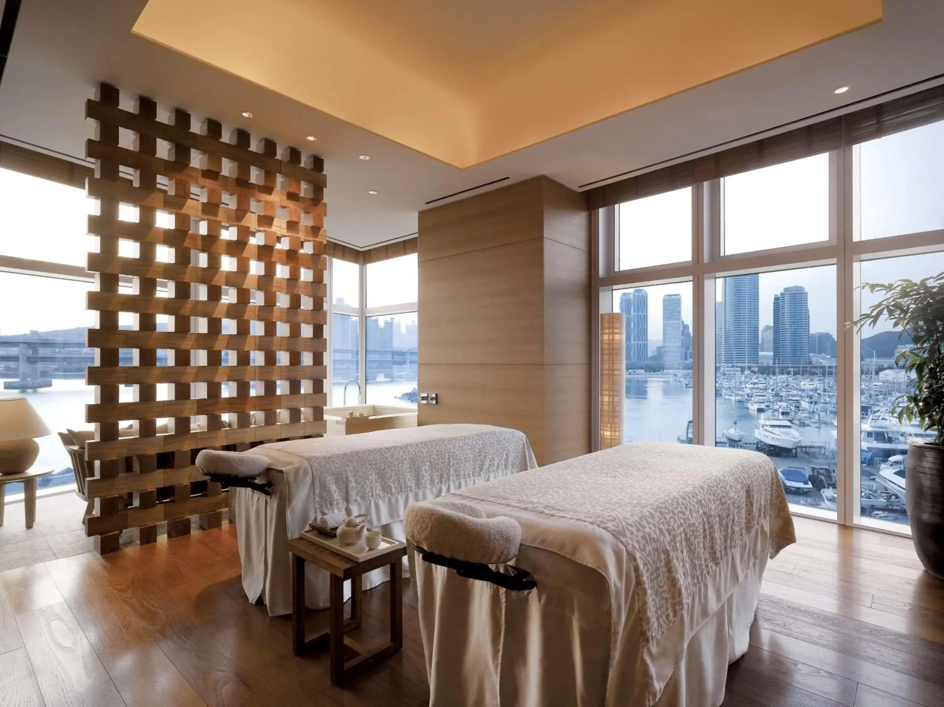 Spa and wellness centre/facilities in Park Hyatt Busan Spa and wellness centre/facilities in Park Hyatt Busan
