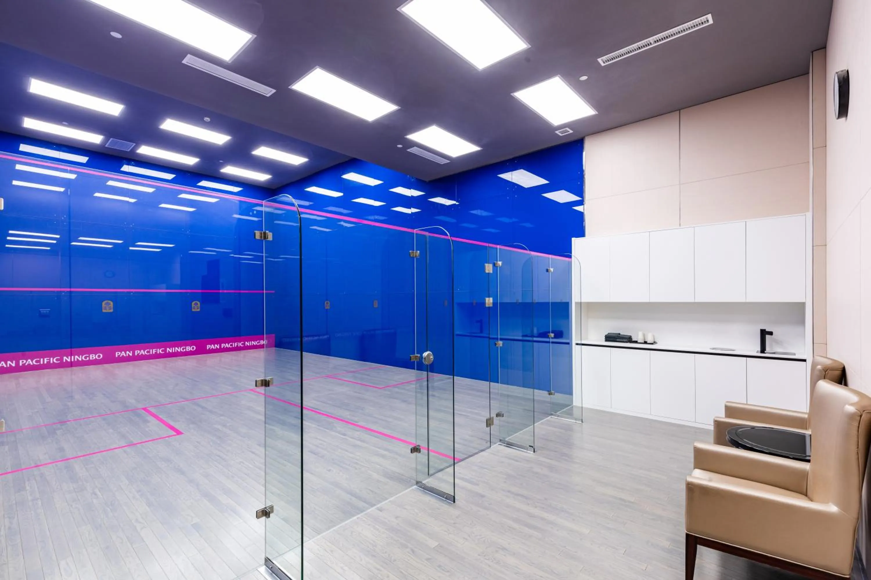 Fitness centre/facilities in Pan Pacific Serviced Suites Ningbo