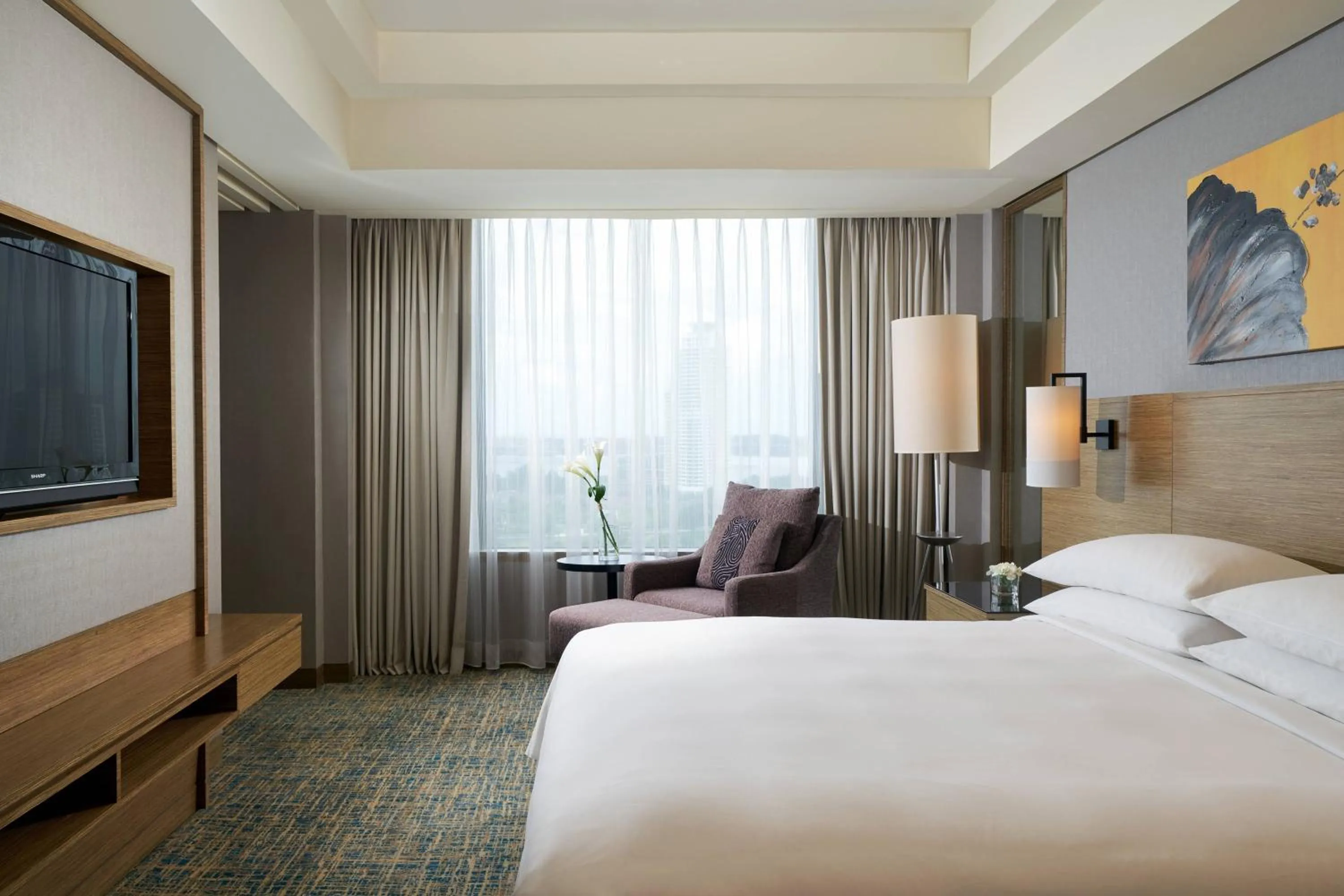 Bedroom, Bed in Renaissance Johor Bahru Hotel