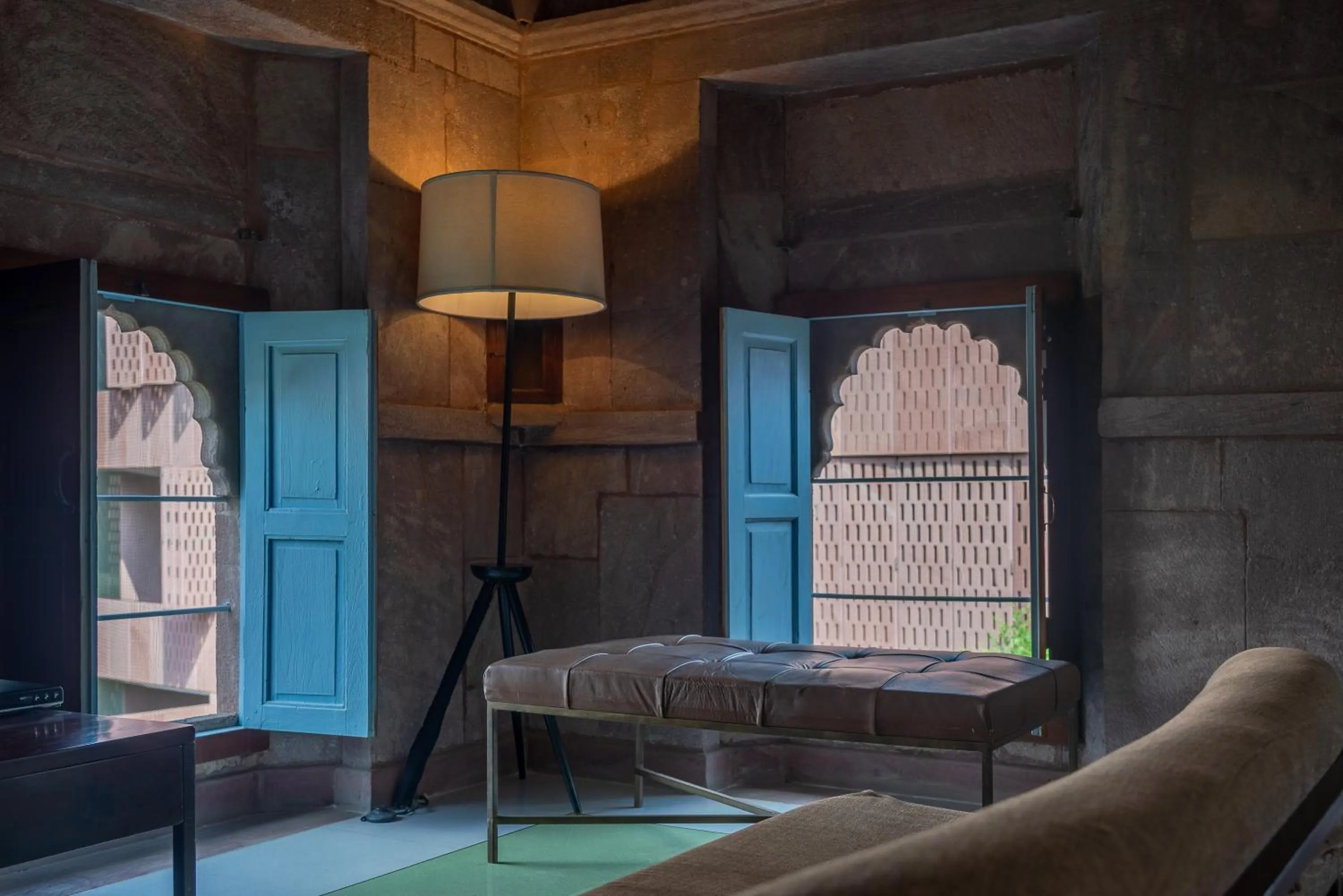 Seating area in RAAS Jodhpur