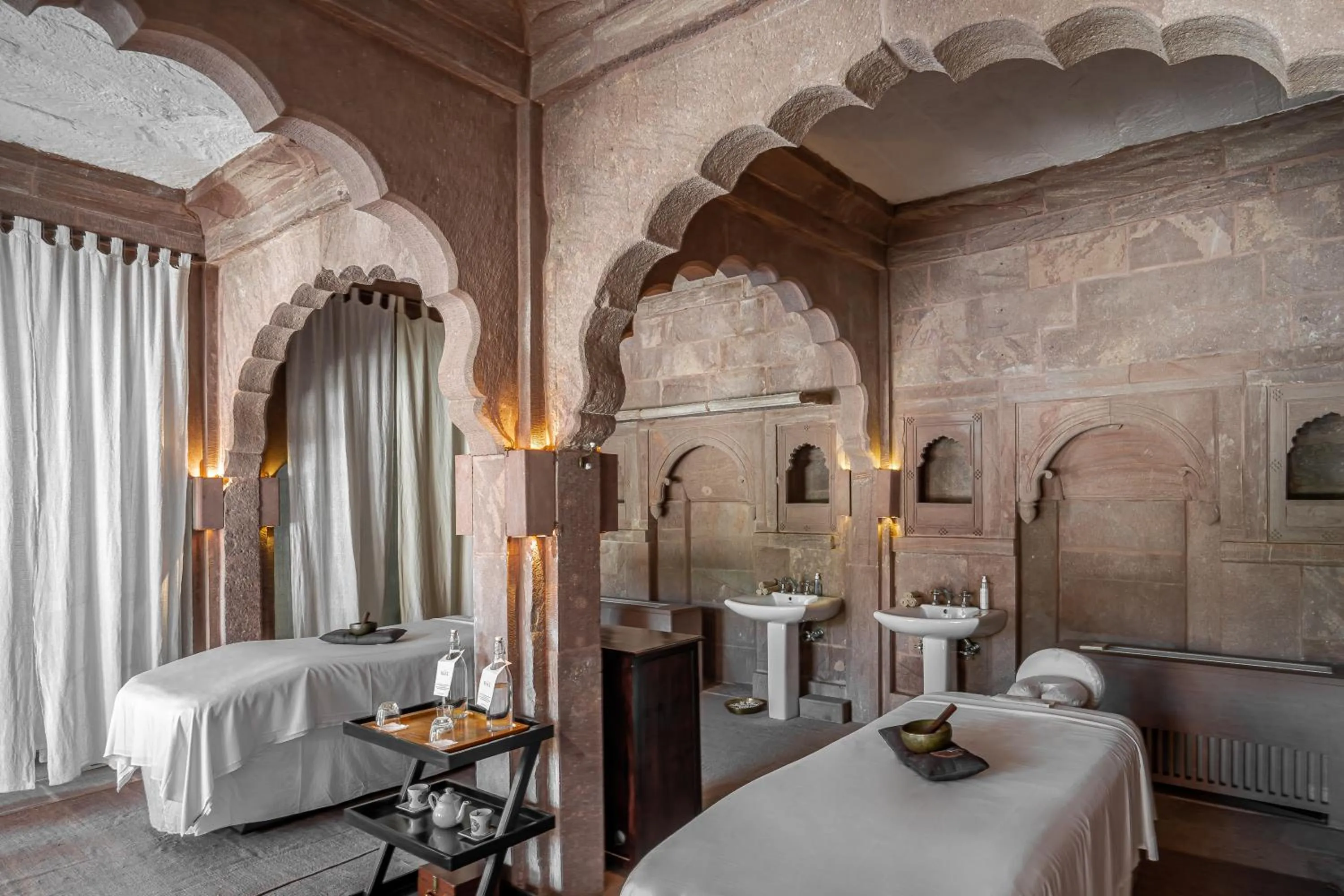 Spa and wellness centre/facilities, Bed in RAAS Jodhpur