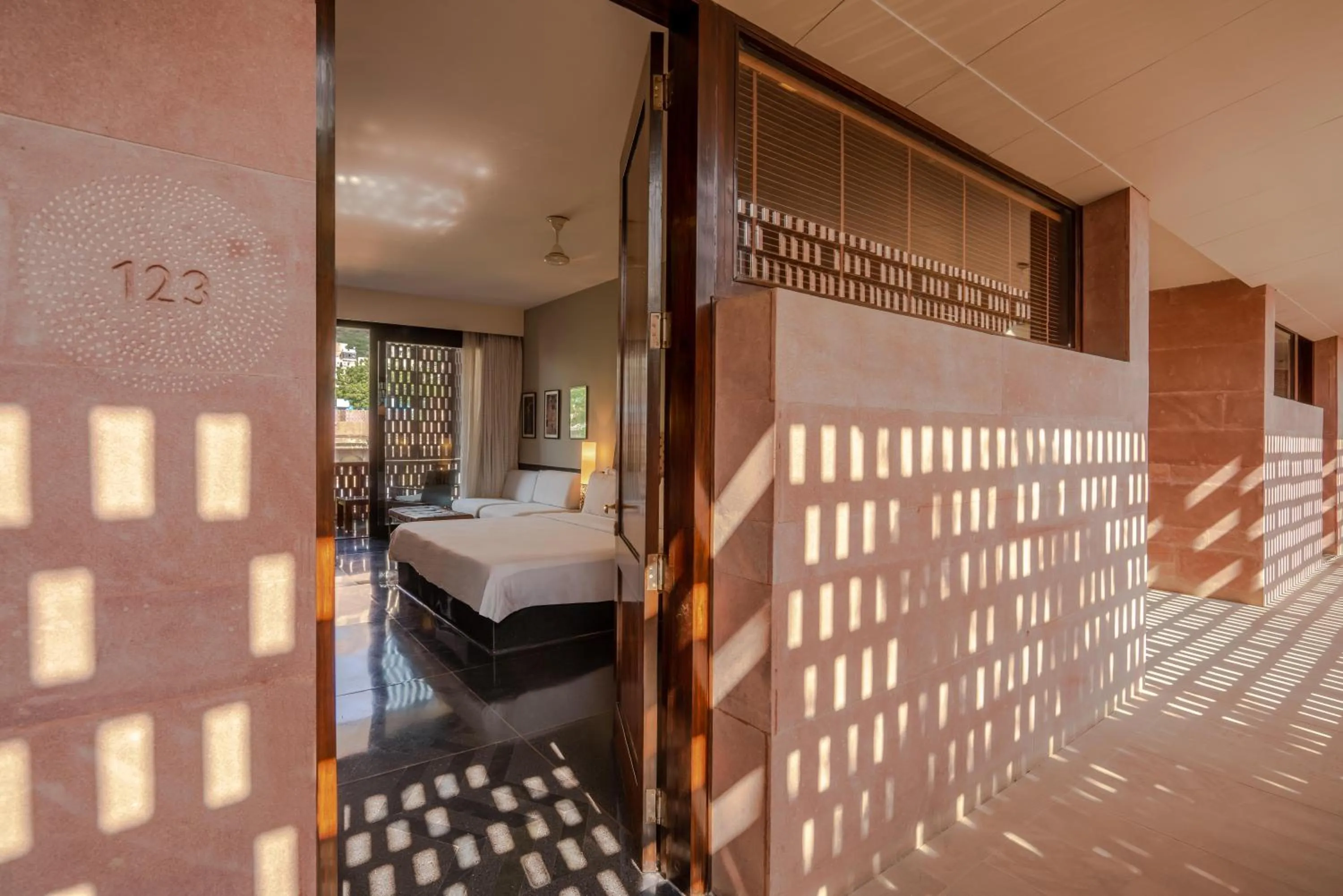 Lobby or reception, Bed in RAAS Jodhpur