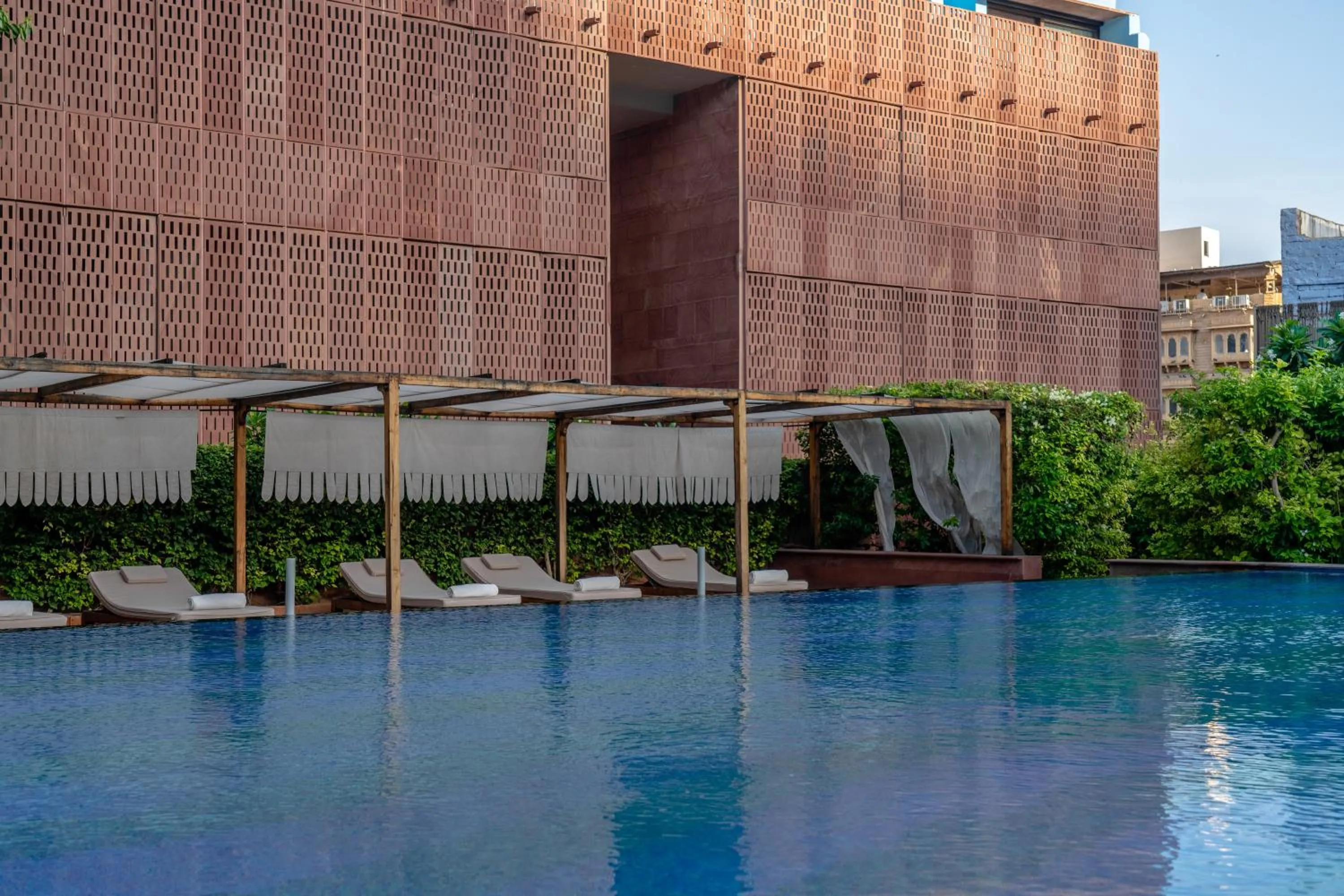 Swimming pool in RAAS Jodhpur