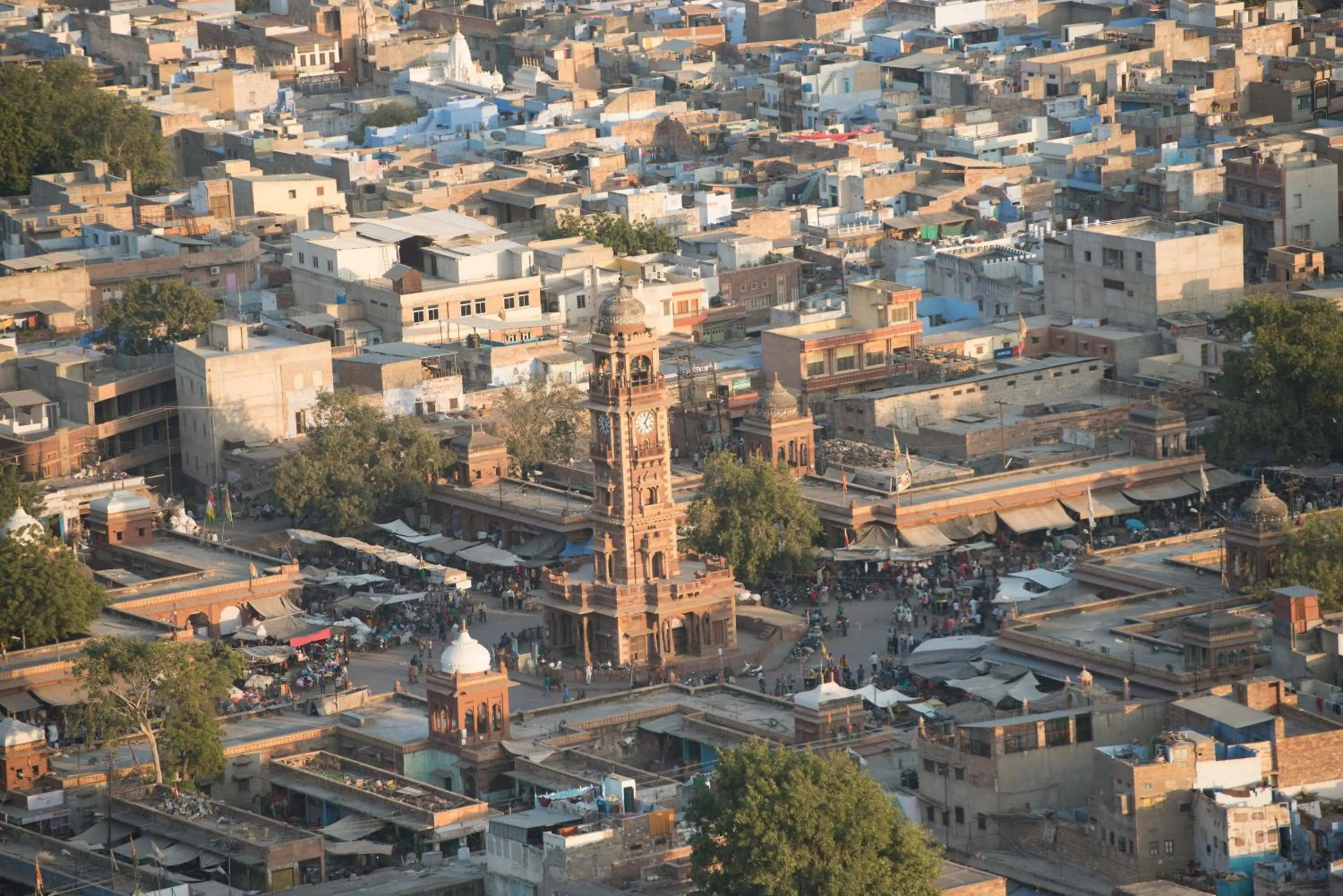 Street view in RAAS Jodhpur