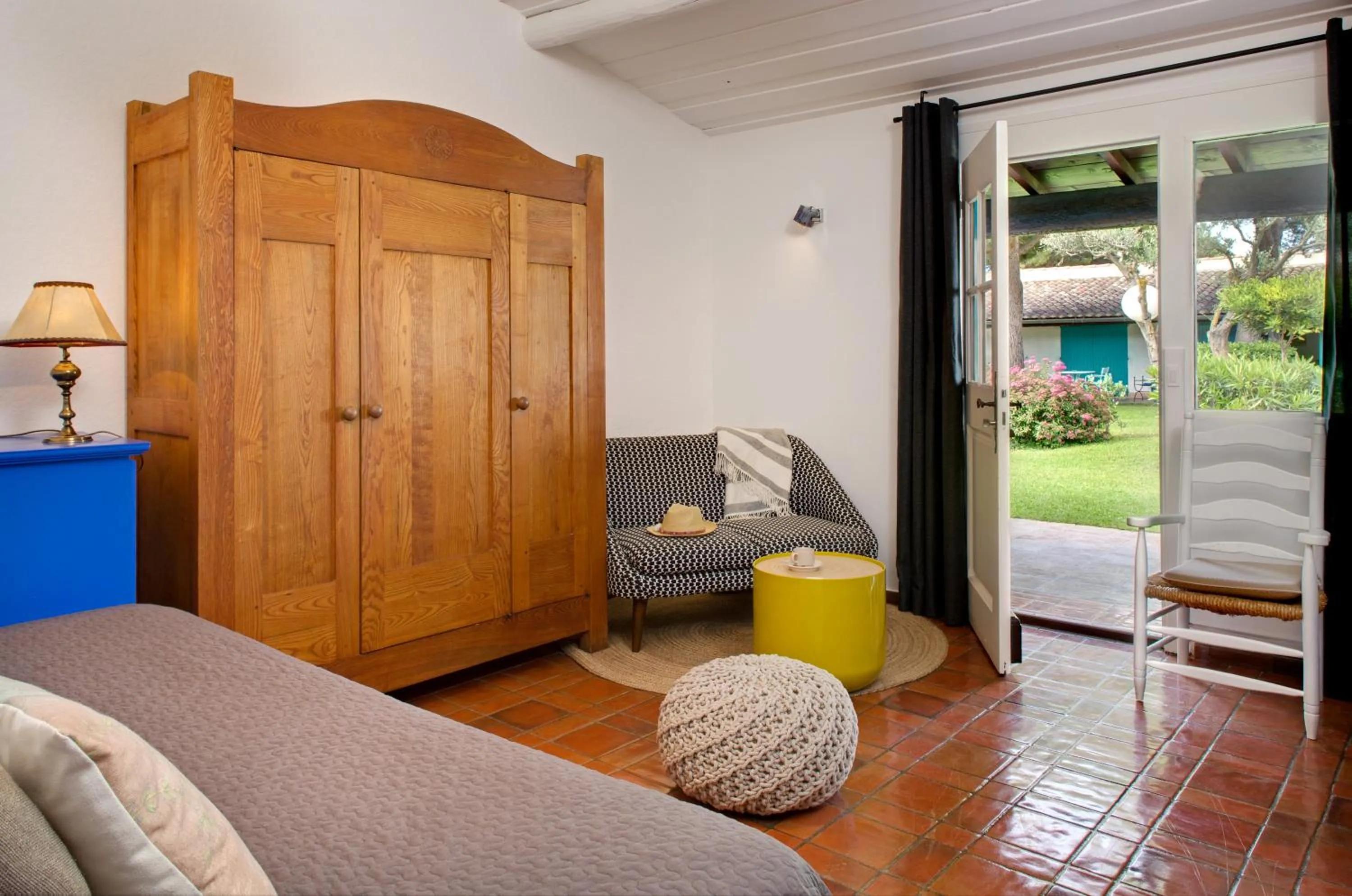 Bed in Oustau Camarguen Hôtel & Spa