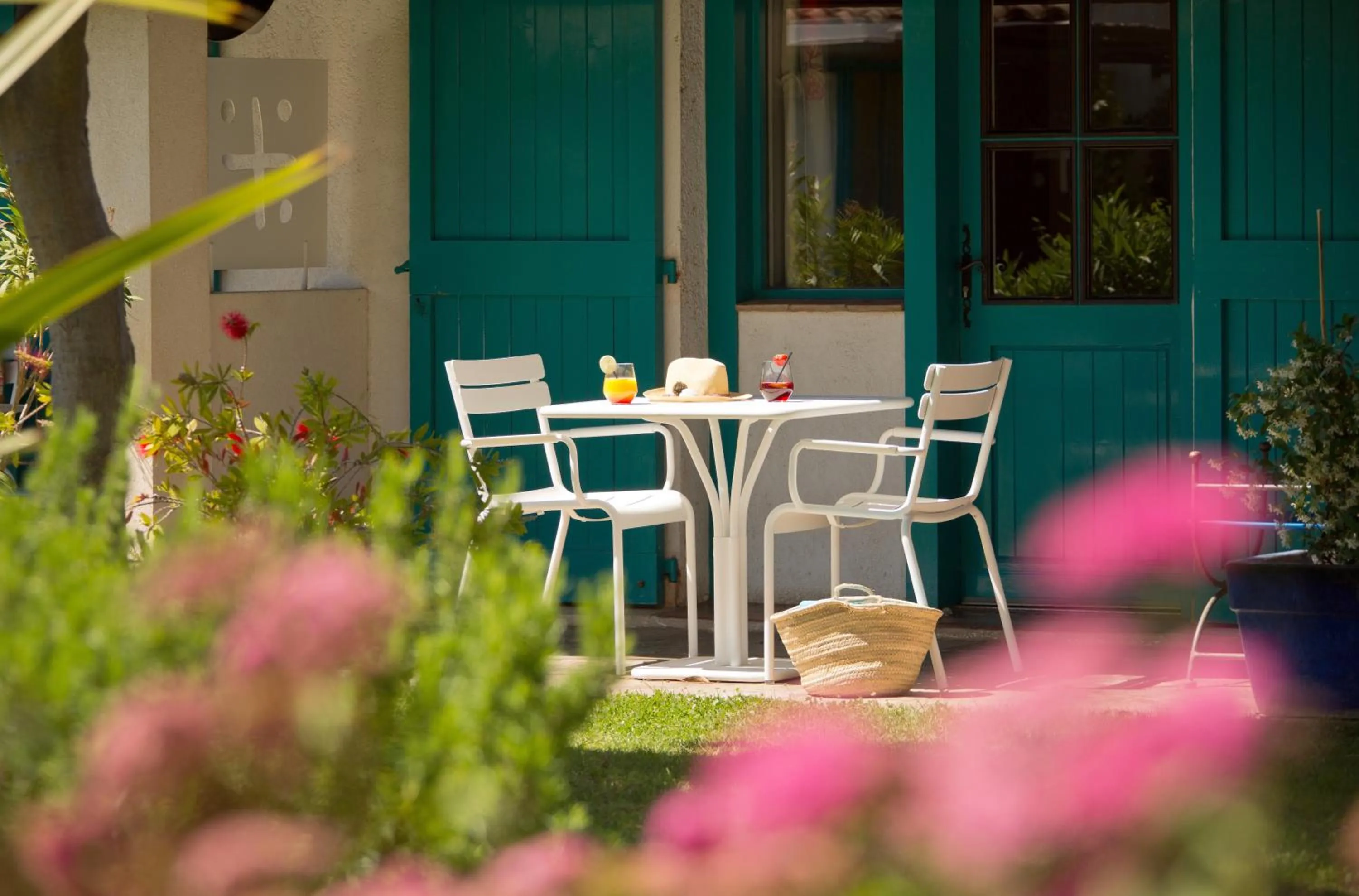 Balcony/Terrace in Oustau Camarguen Hôtel & Spa