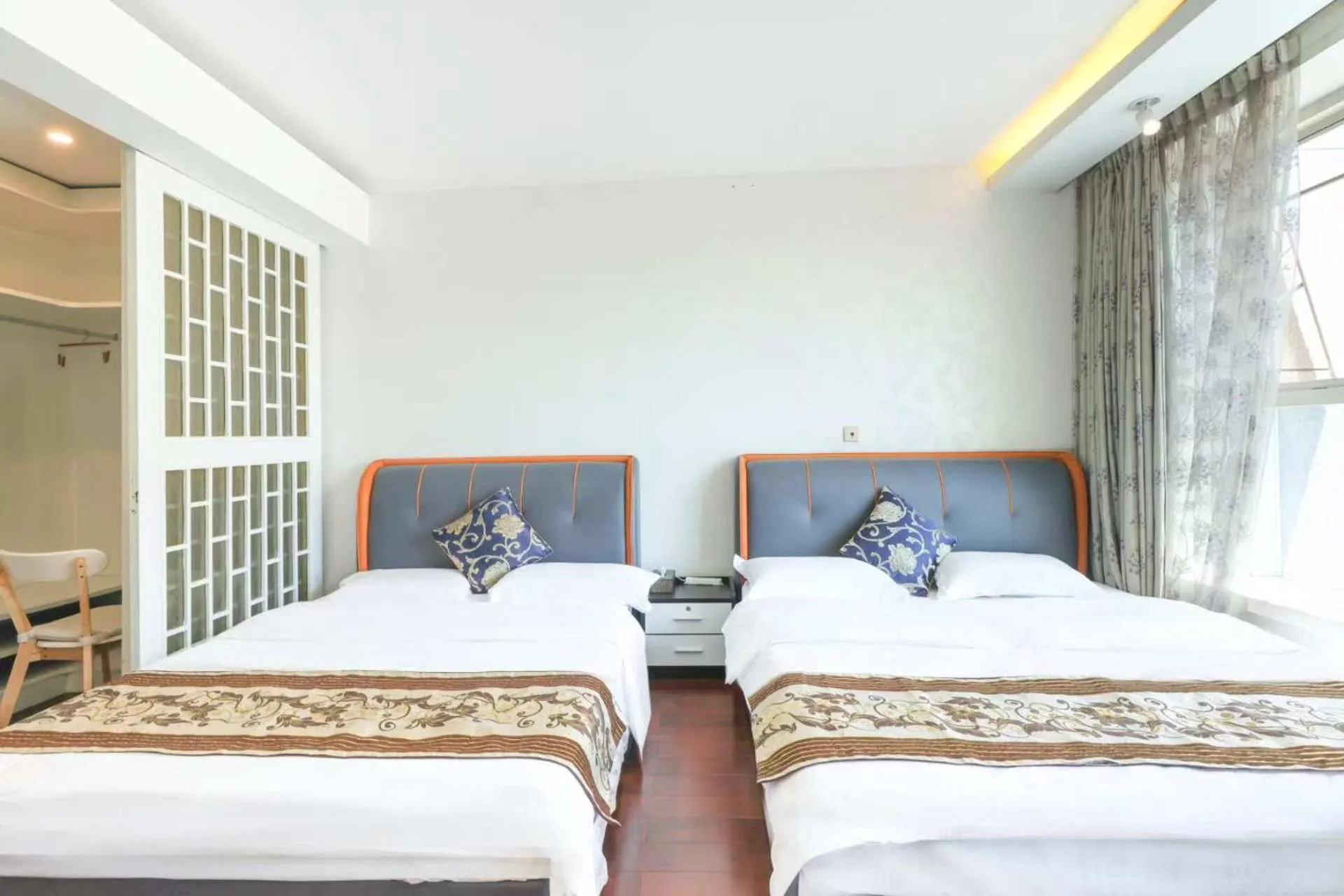 Bed in Yise Apartment Beijing Guomao CBD Branch