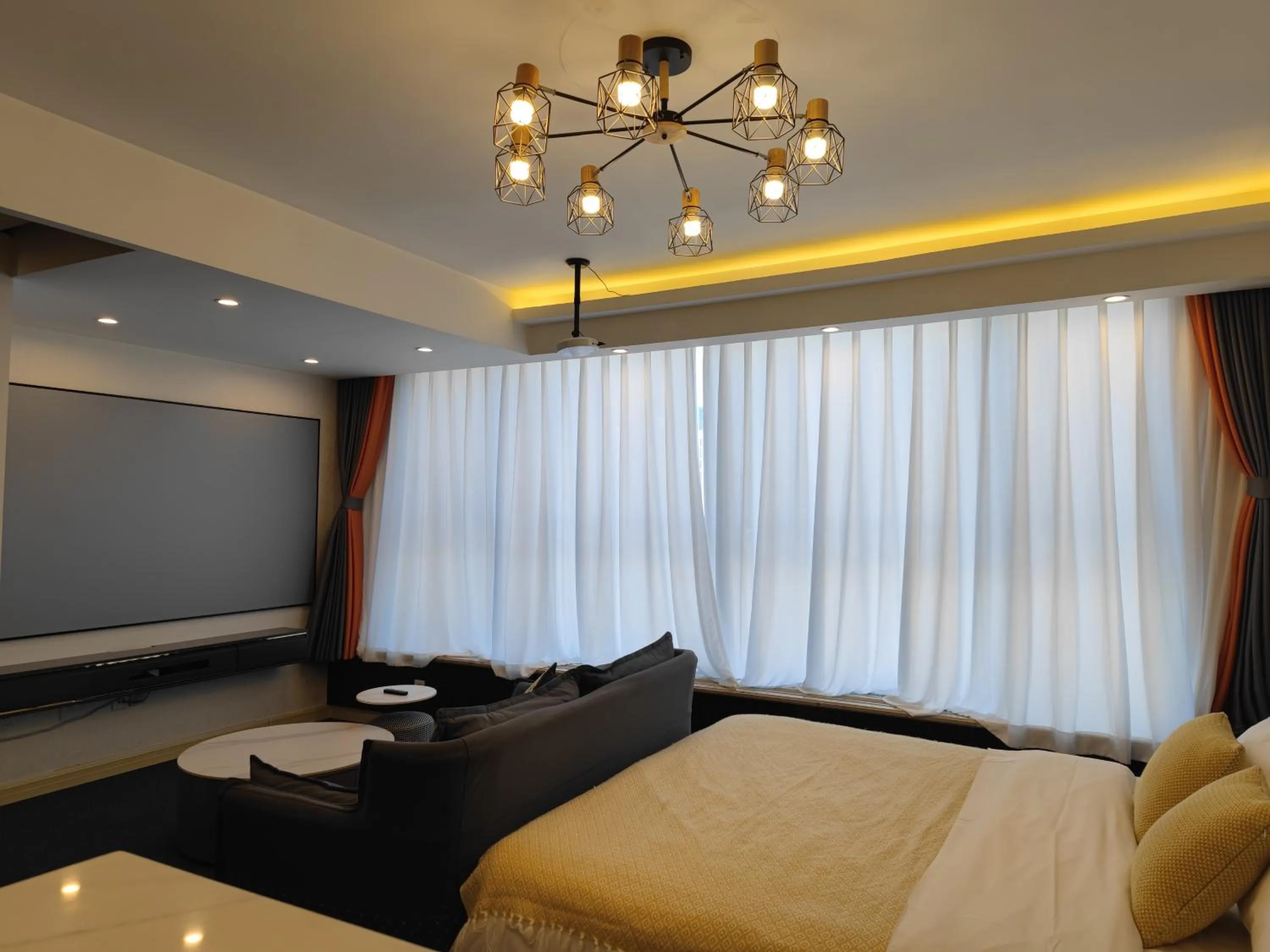 Bed in Yise Apartment Beijing Guomao CBD Branch