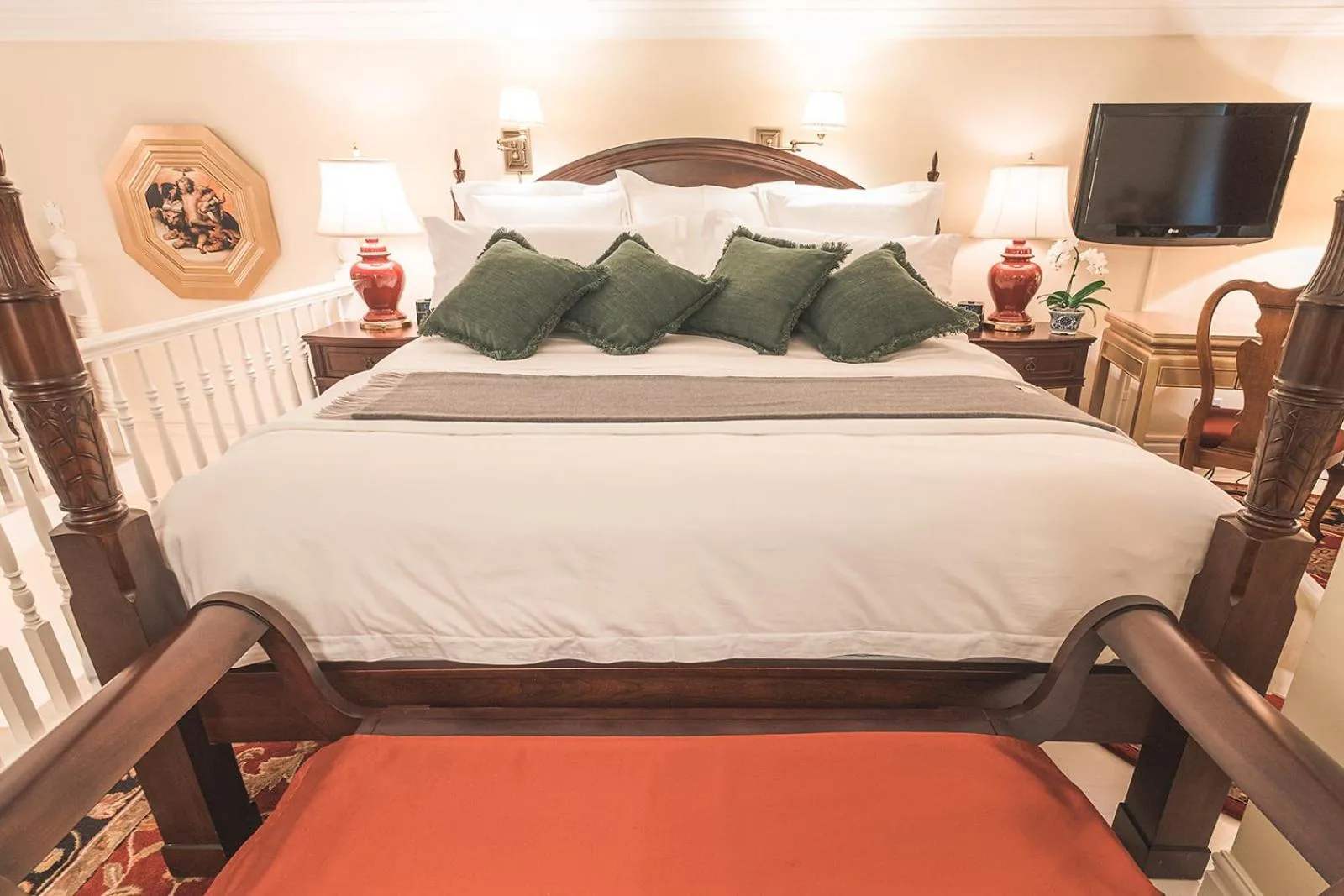 Bed in Domaine Dorchamps