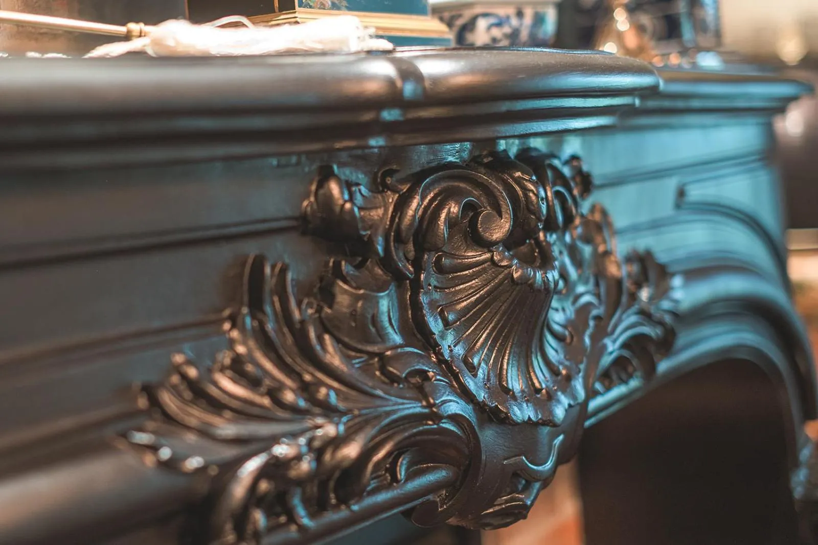 Decorative detail in Domaine Dorchamps