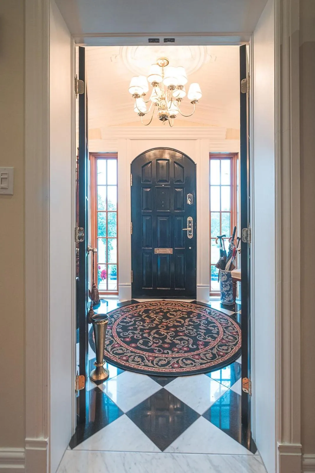 Facade/entrance in Domaine Dorchamps