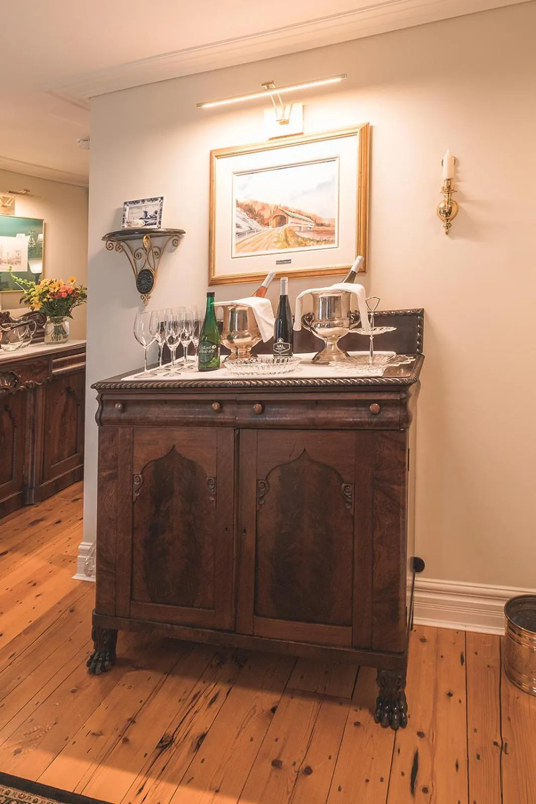 Dining area in Domaine Dorchamps