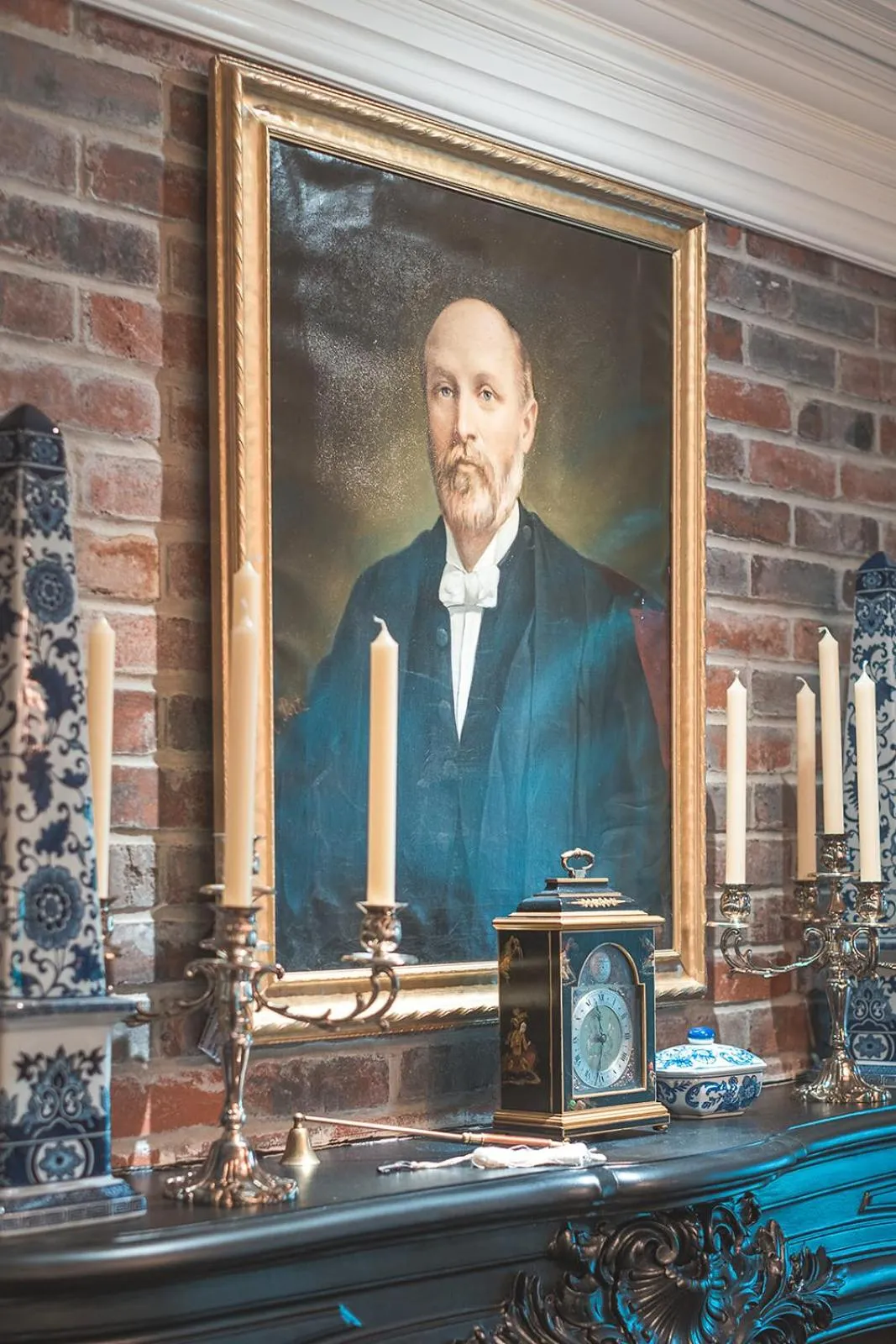 Decorative detail in Domaine Dorchamps