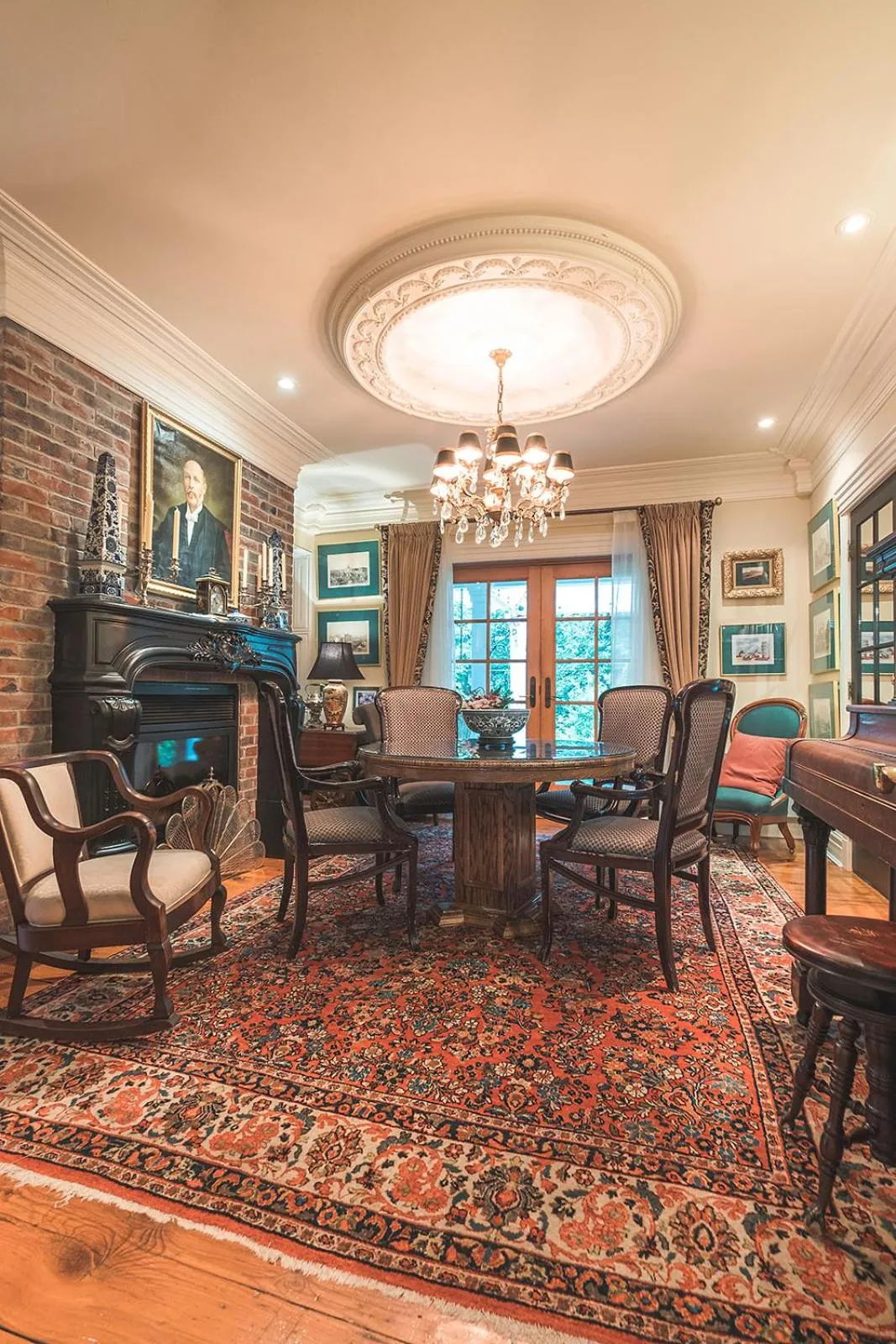 Dining area in Domaine Dorchamps