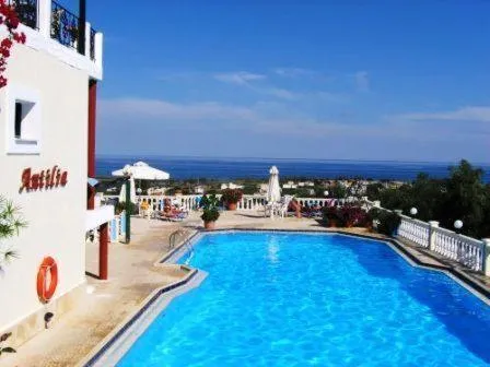 Swimming pool in Antilia Apartments
