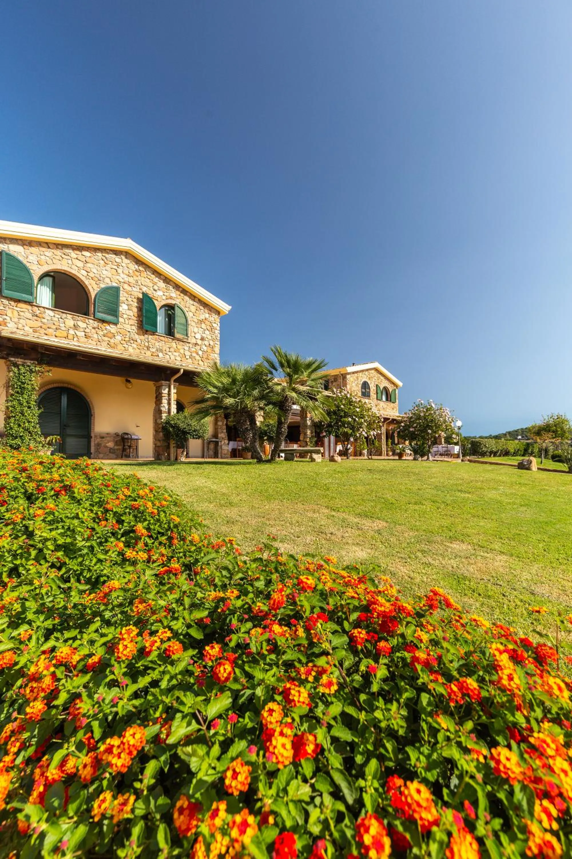 Garden in Hotel Janas