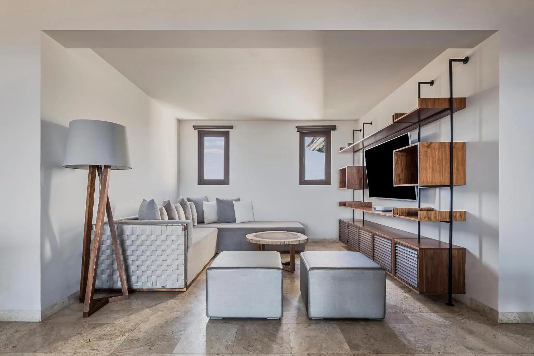 Living room in Live Aqua Private Residences Los Cabos