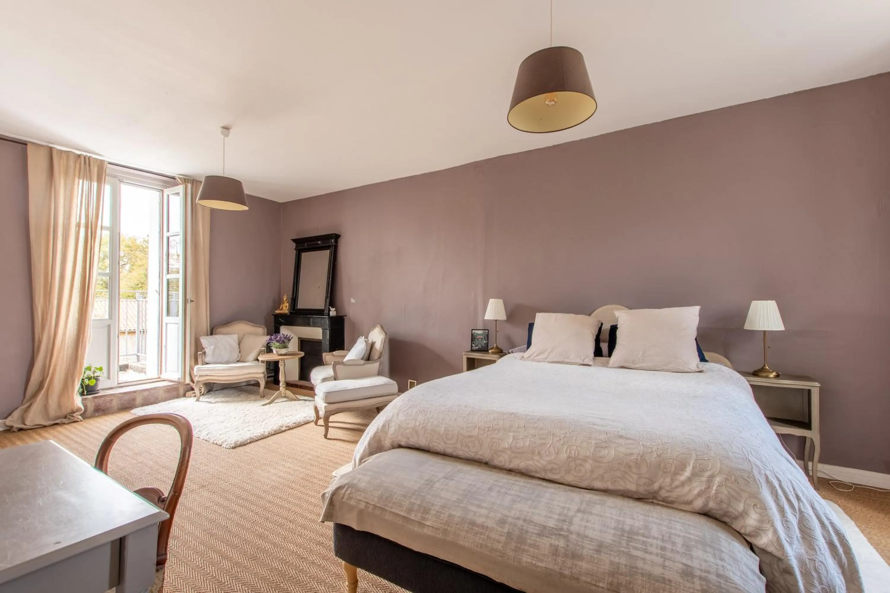 Bed in La Maison Haute