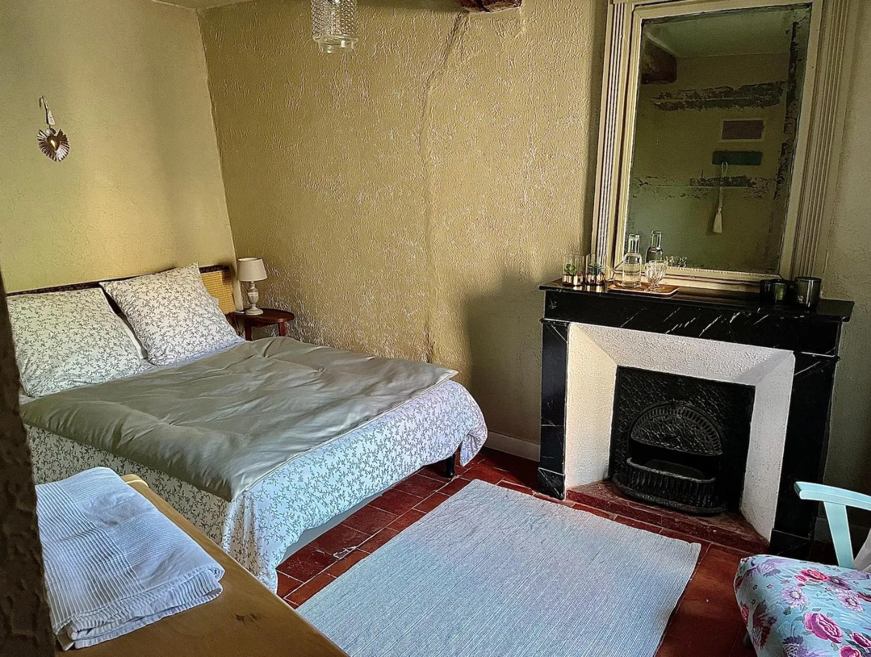 Bed in La Maison Haute