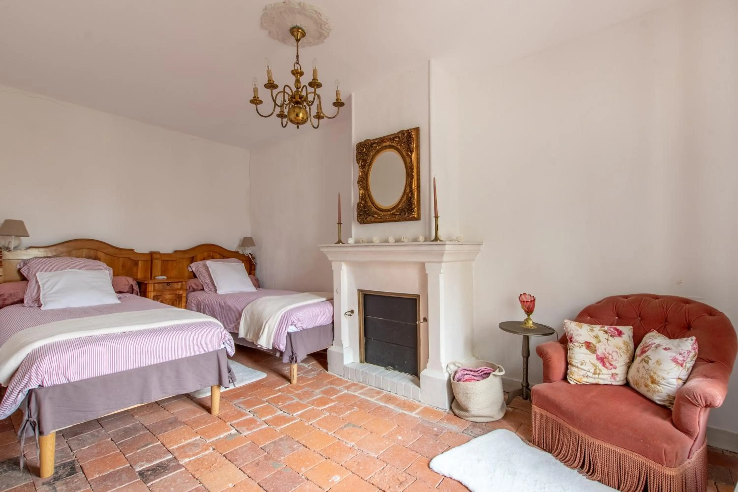 Bed in La Maison Haute