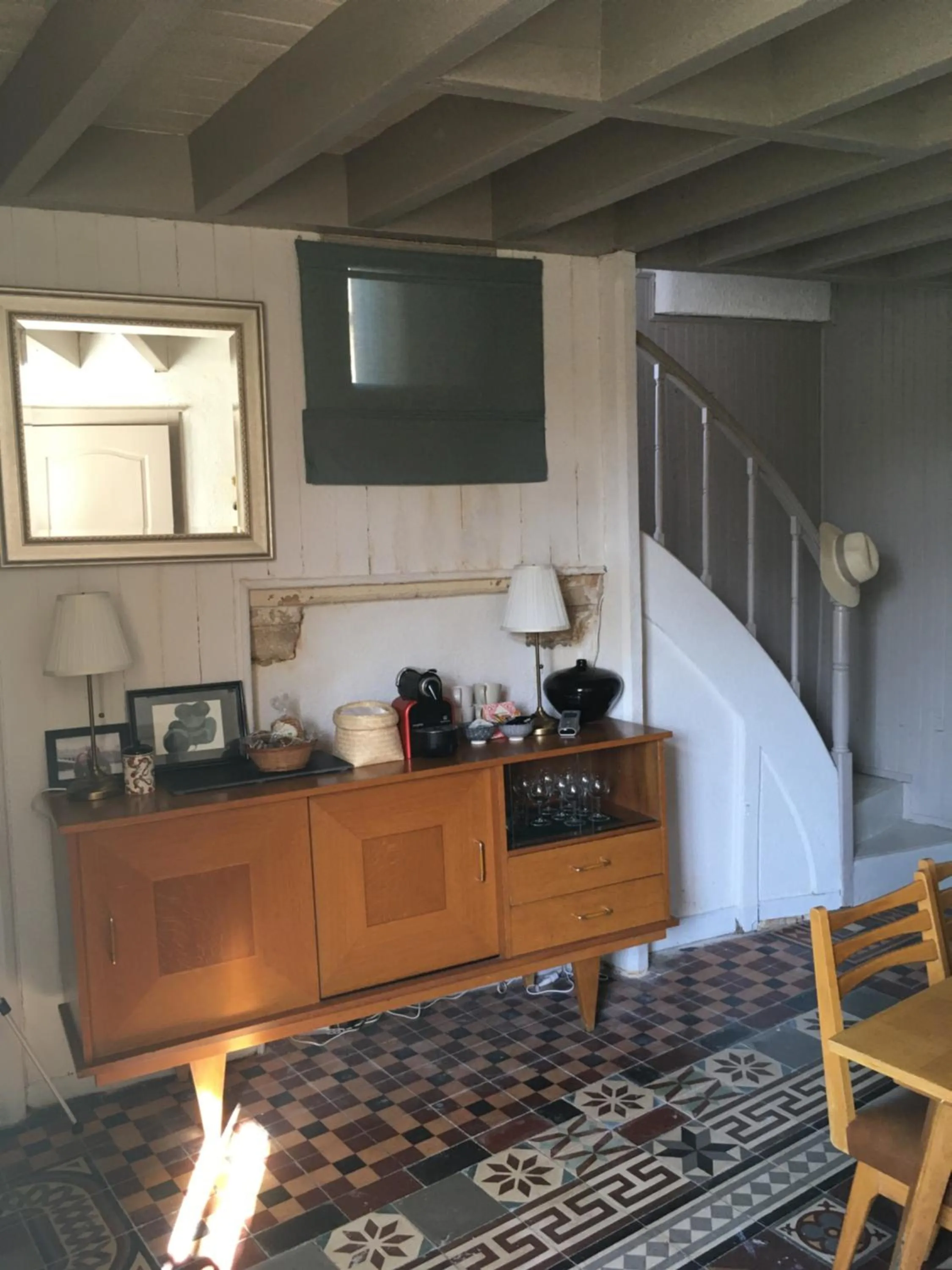 Decorative detail in La Maison Haute