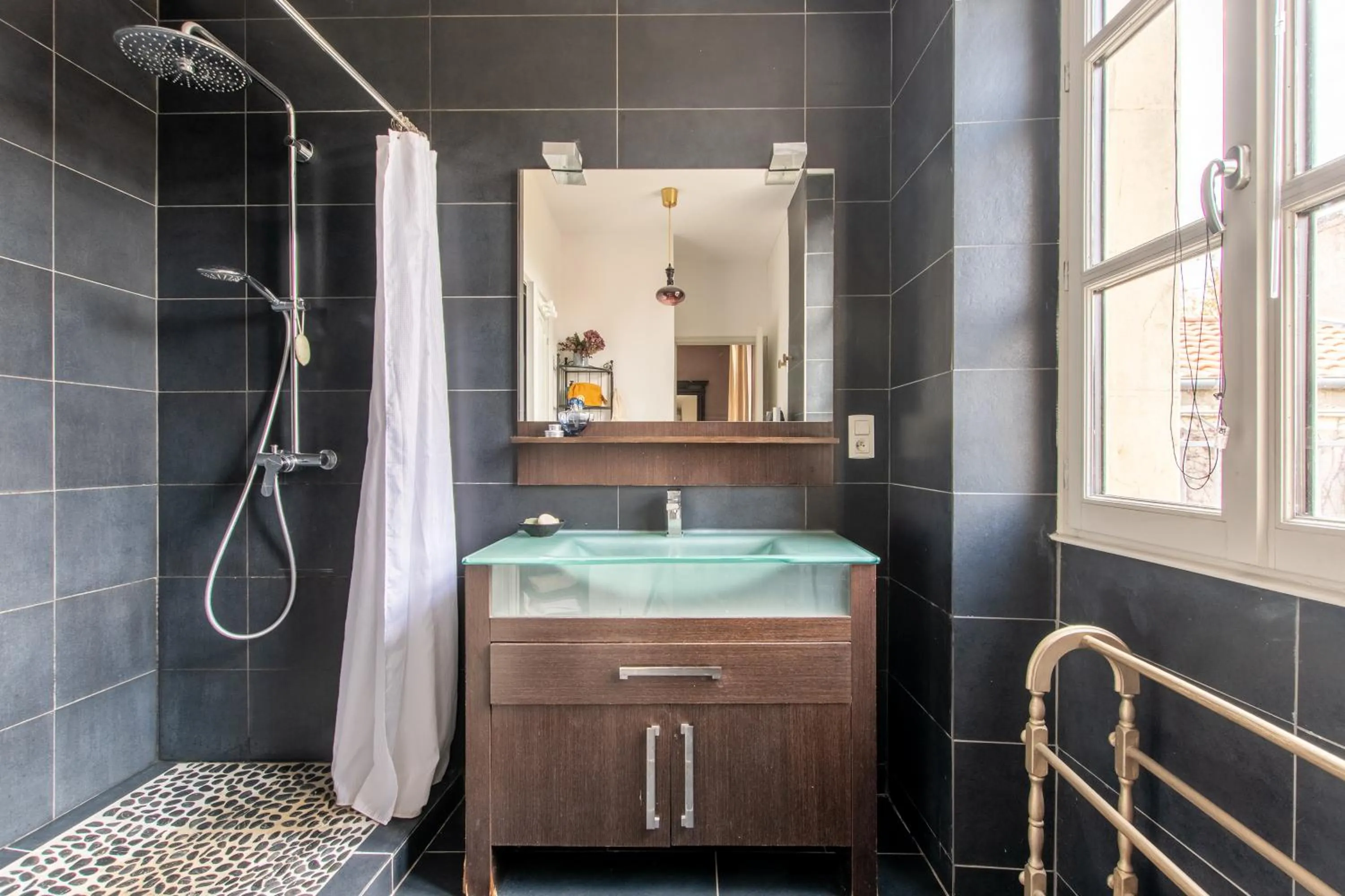 Shower in La Maison Haute