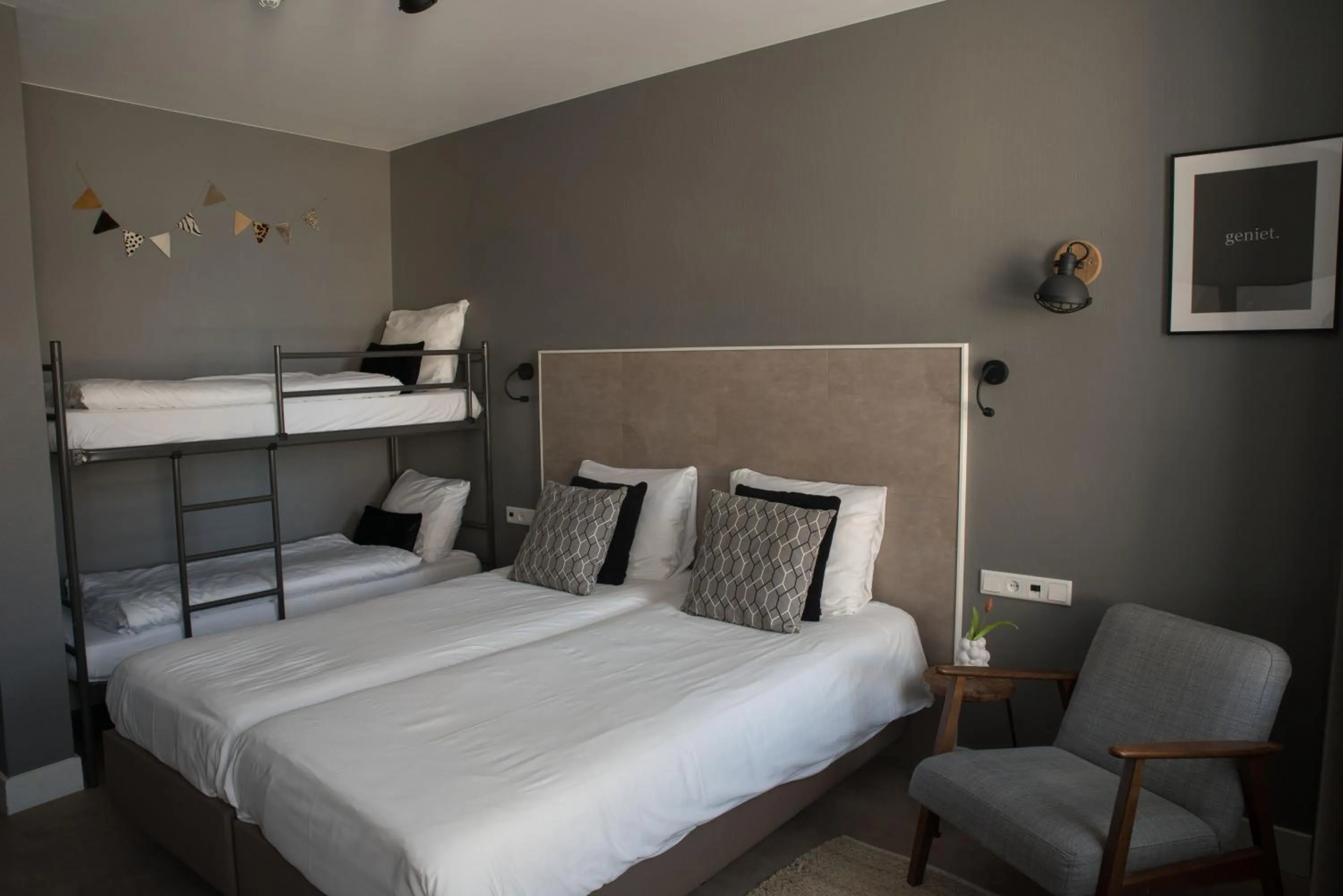 Bedroom, Bed in The BLOOM