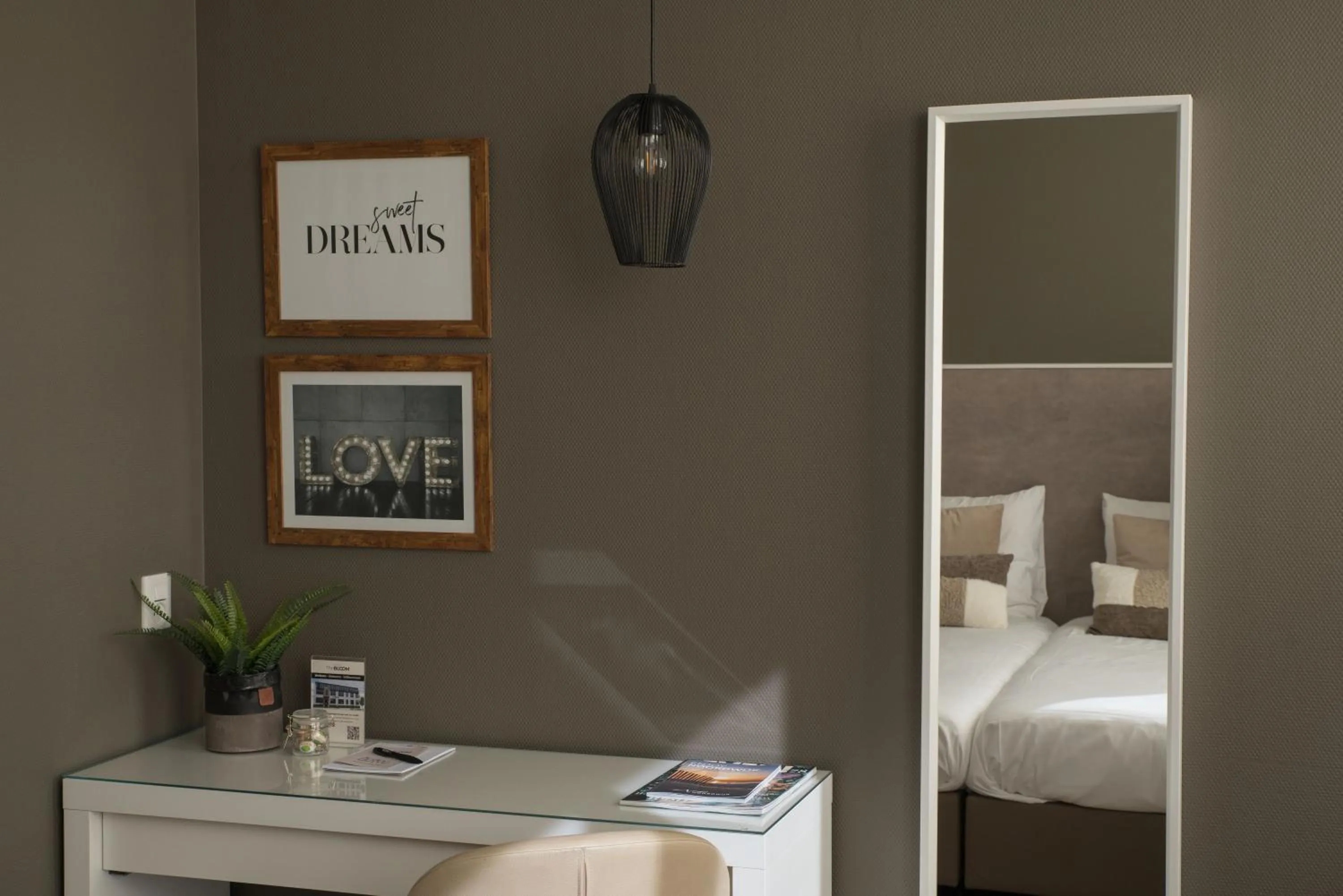 Bedroom, Bed in The BLOOM