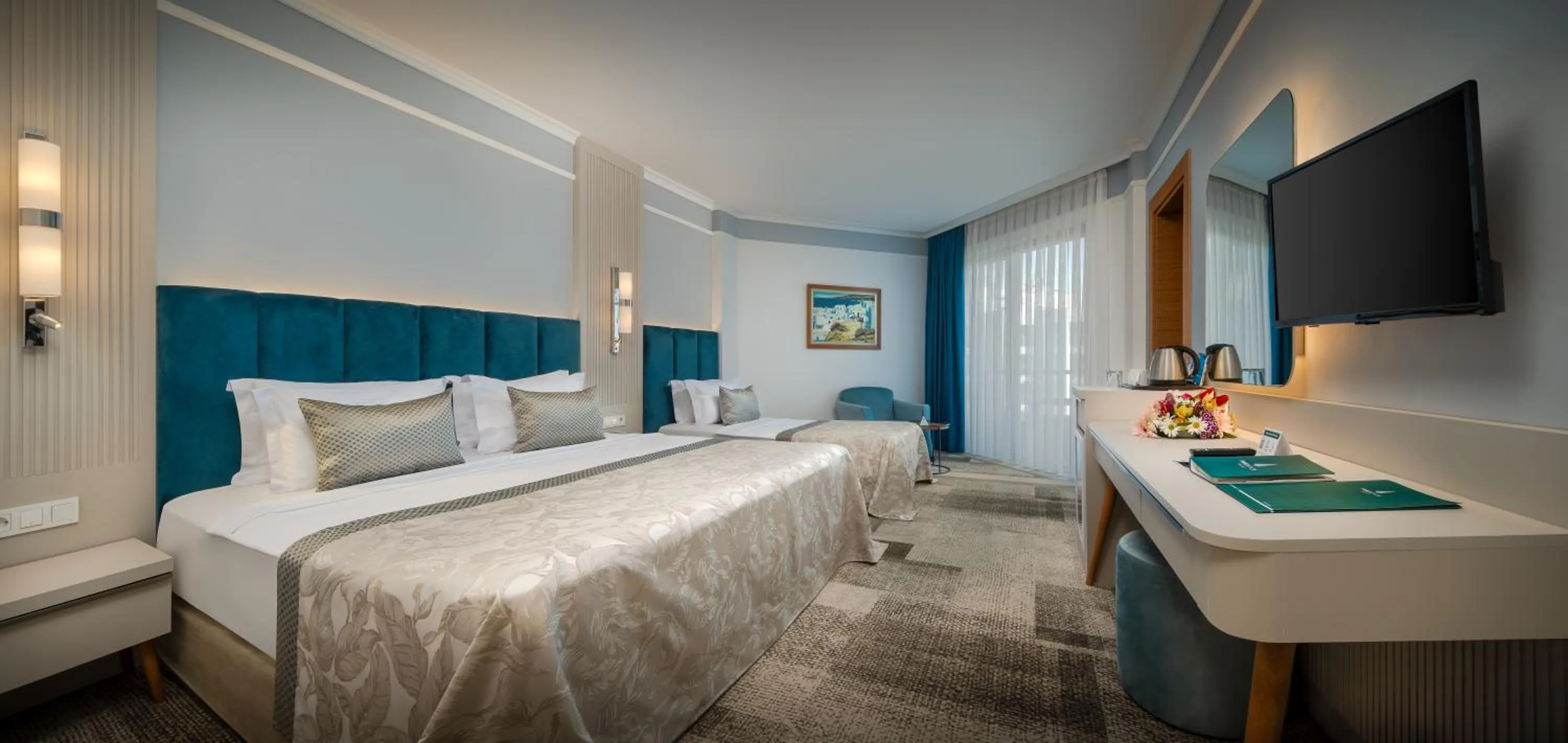 Photo of the whole room, Bed in Pine Beach Belek