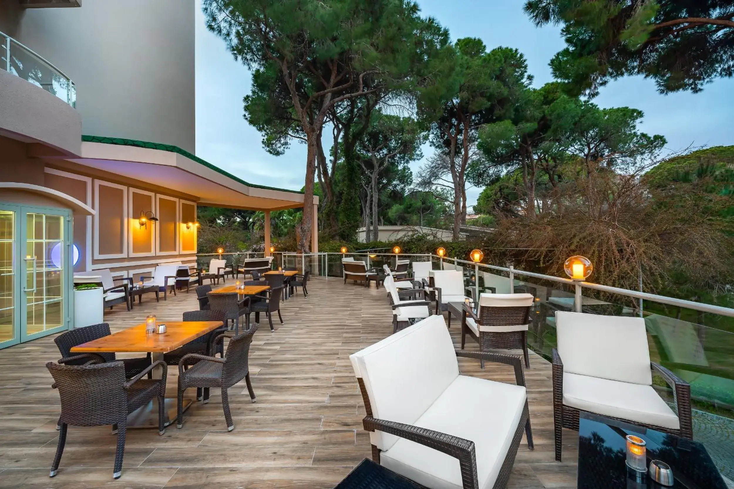 Balcony/Terrace, Restaurant/Places to Eat in Pine Beach Belek