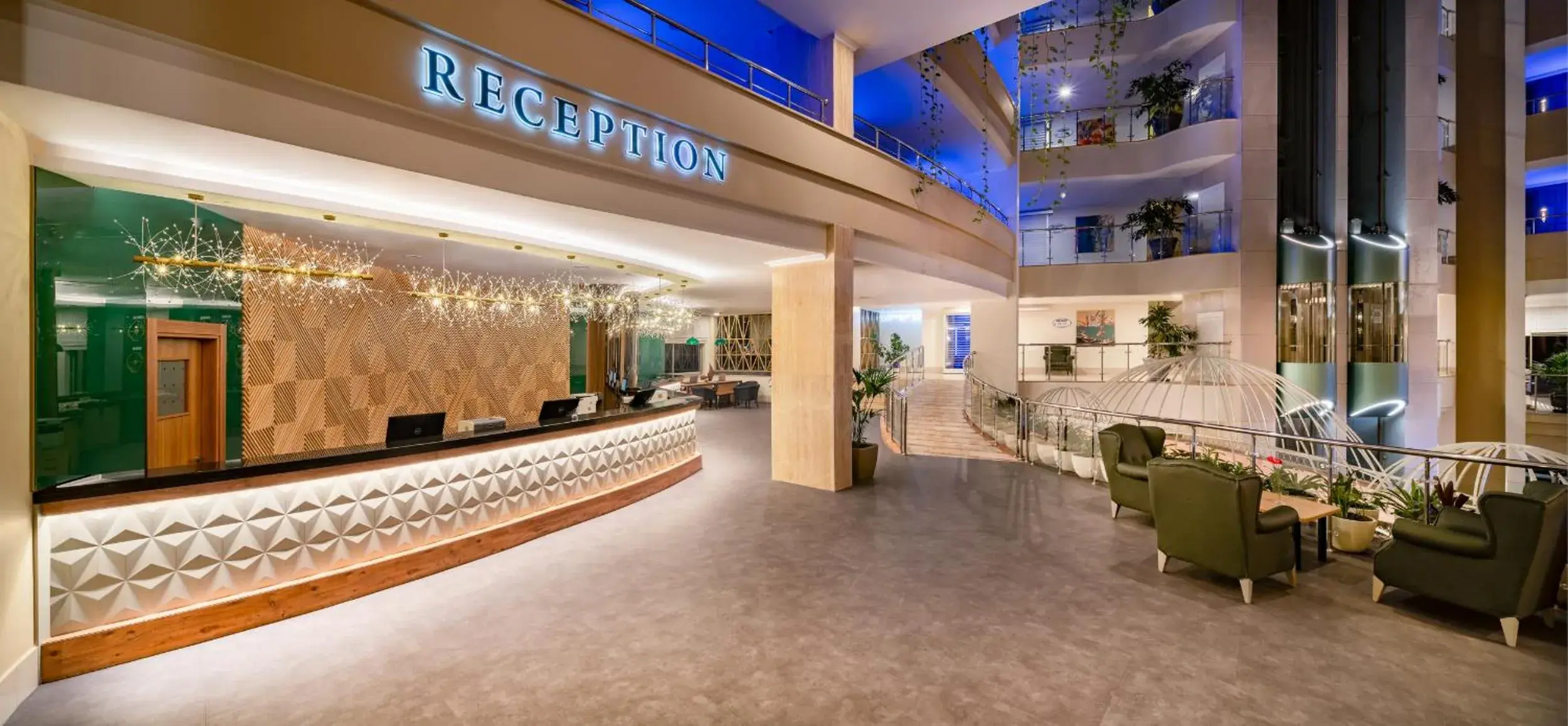 Lobby or reception, Lobby/Reception in Pine Beach Belek