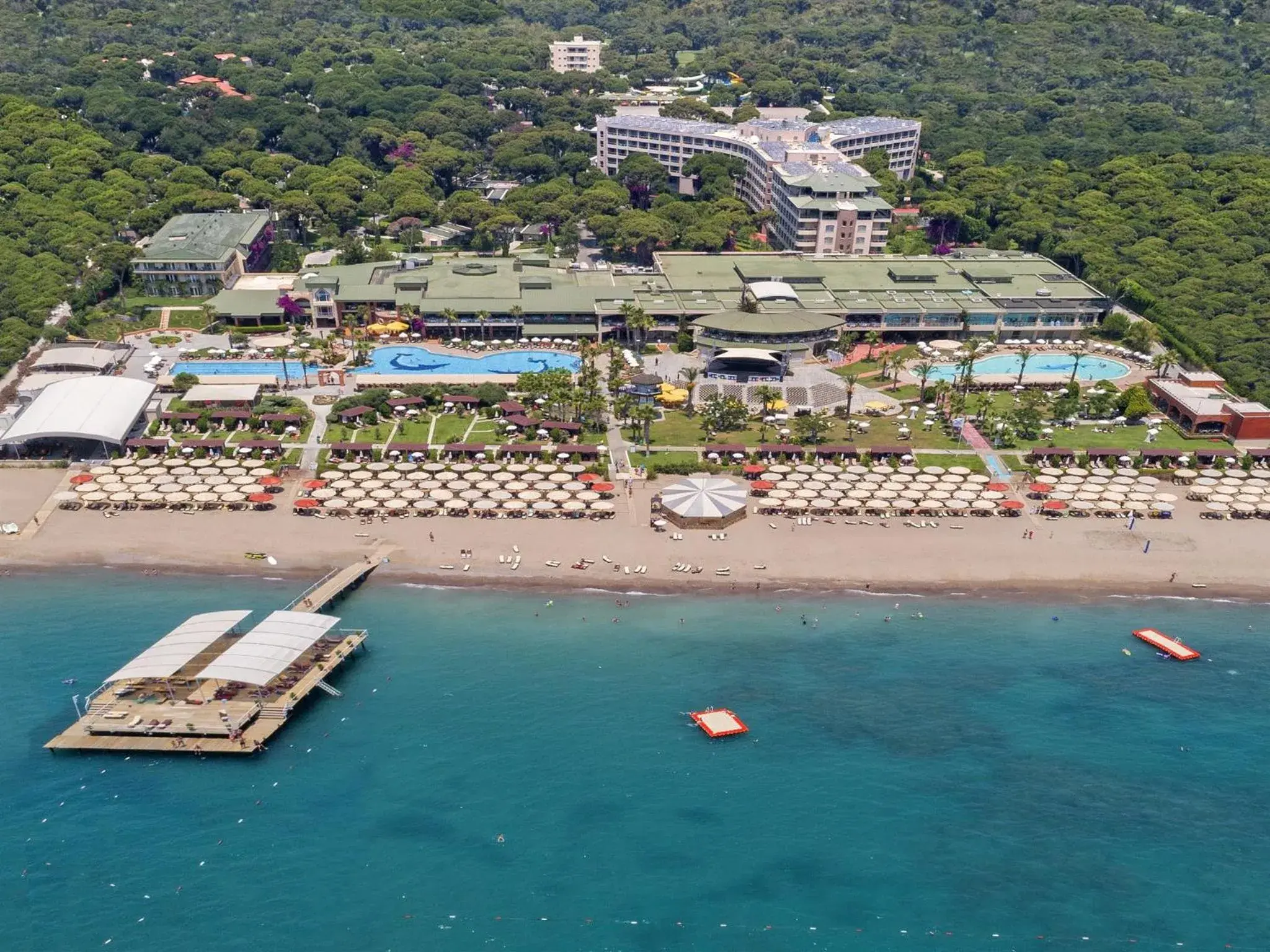 Bird's eye view, Bird's-eye View in Pine Beach Belek