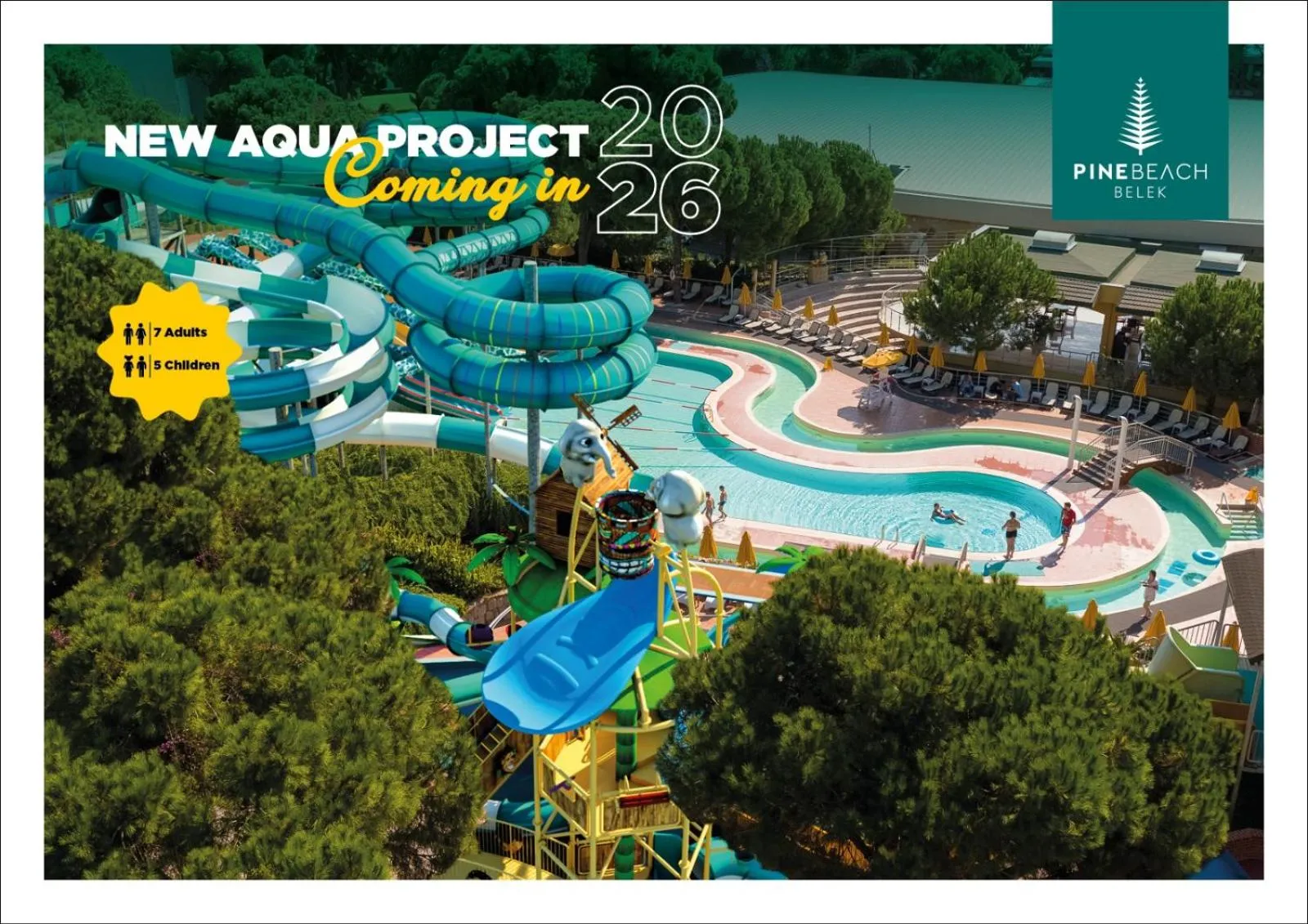 Swimming pool in Pine Beach Belek