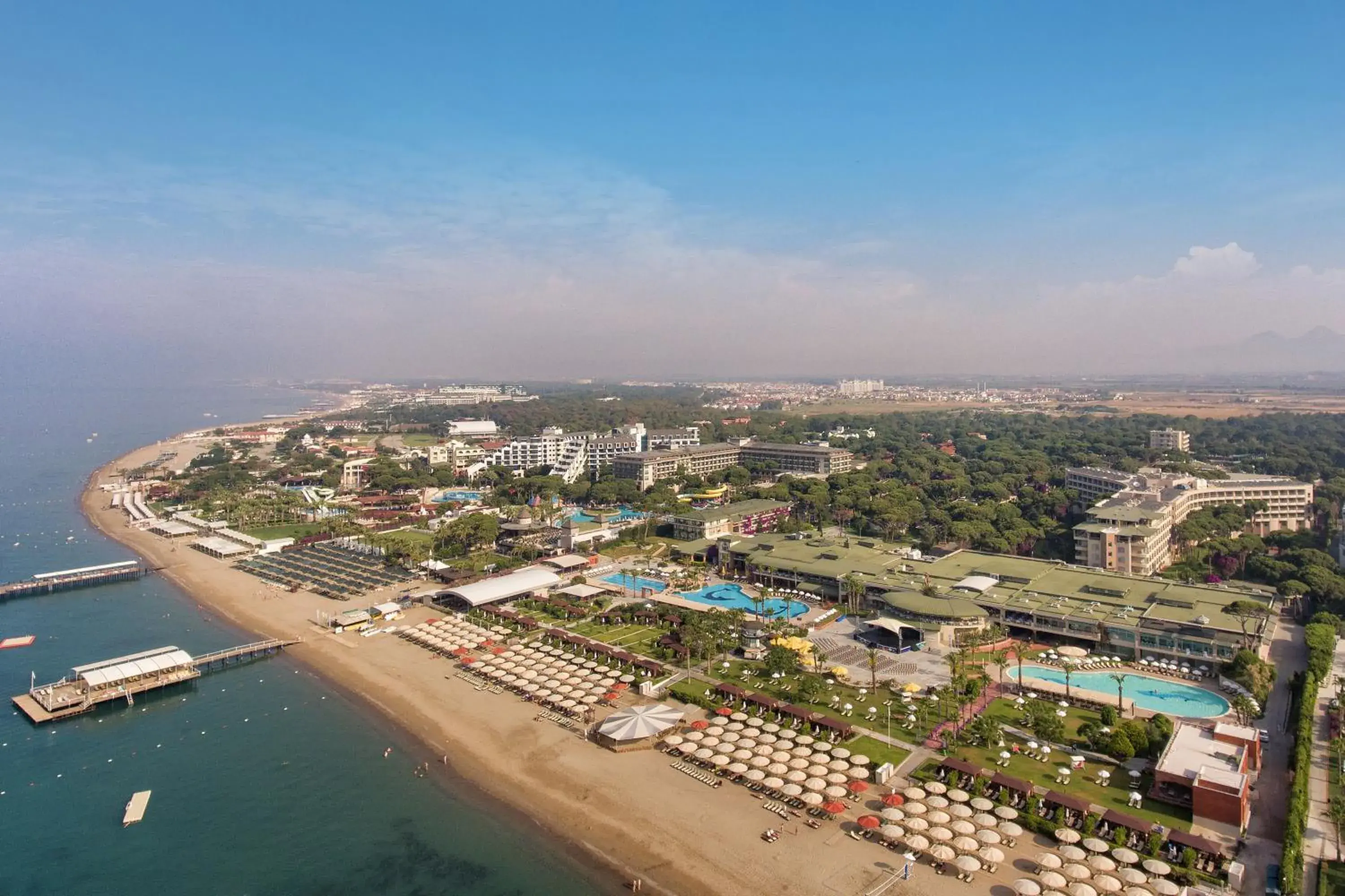 Bird's eye view, Bird's-eye View in Pine Beach Belek