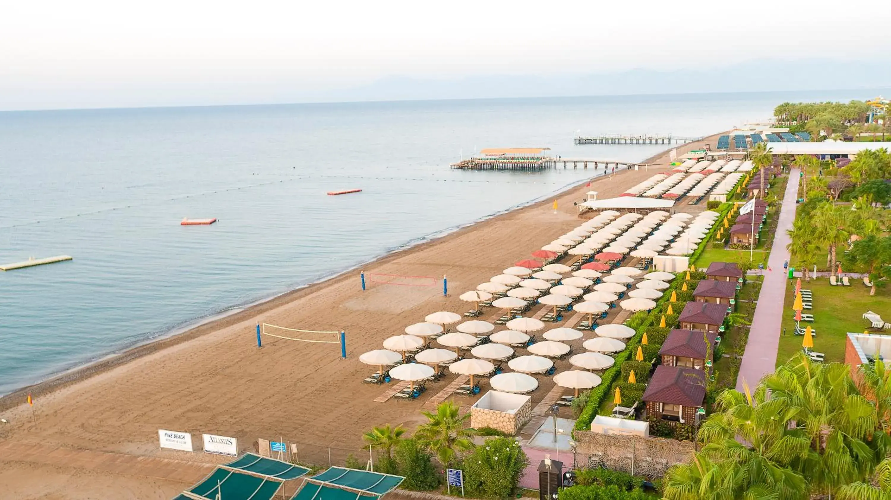 Beach in Pine Beach Belek