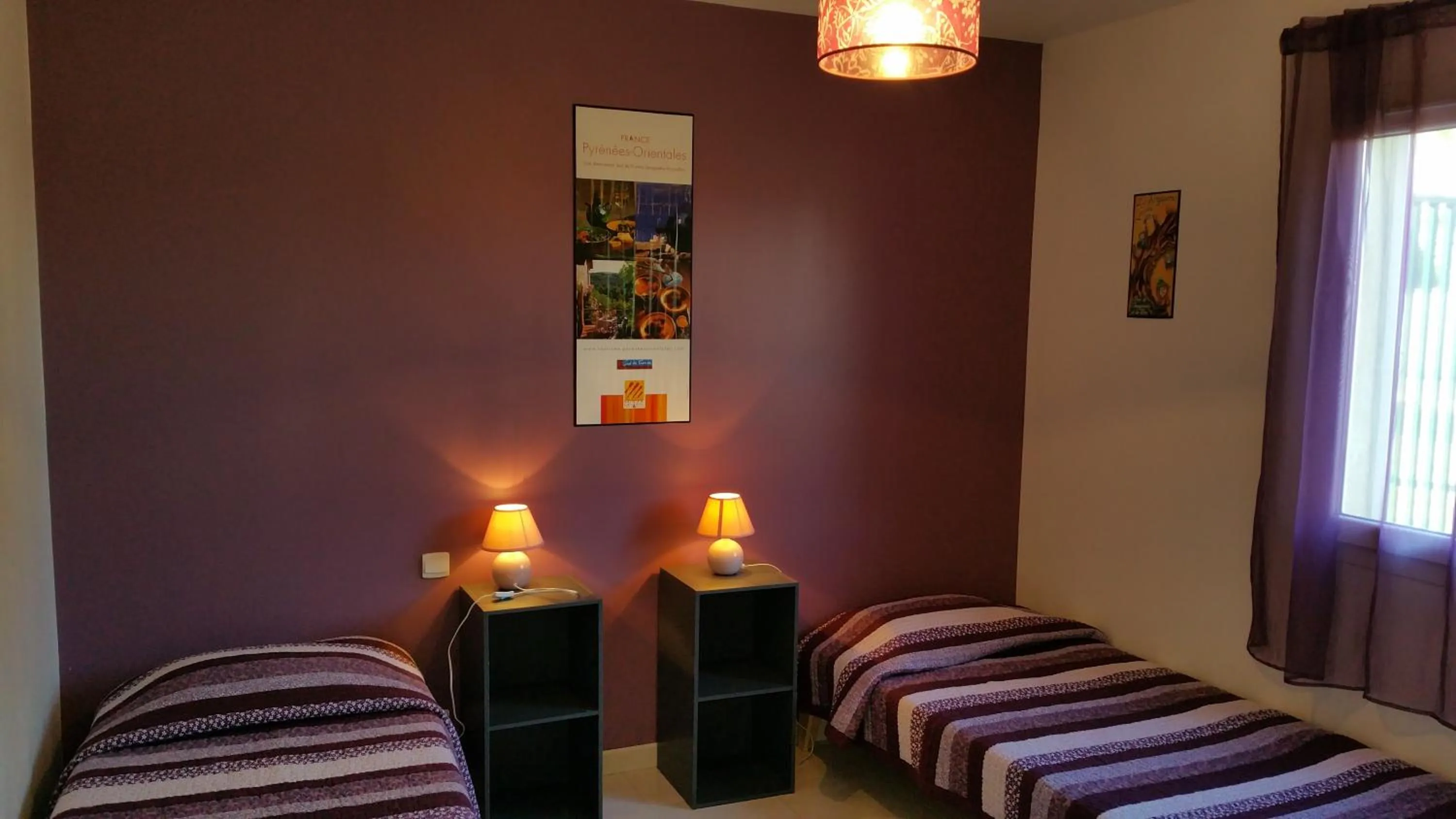 Bed in Chambres d'hôtes et gîtes Al Pati