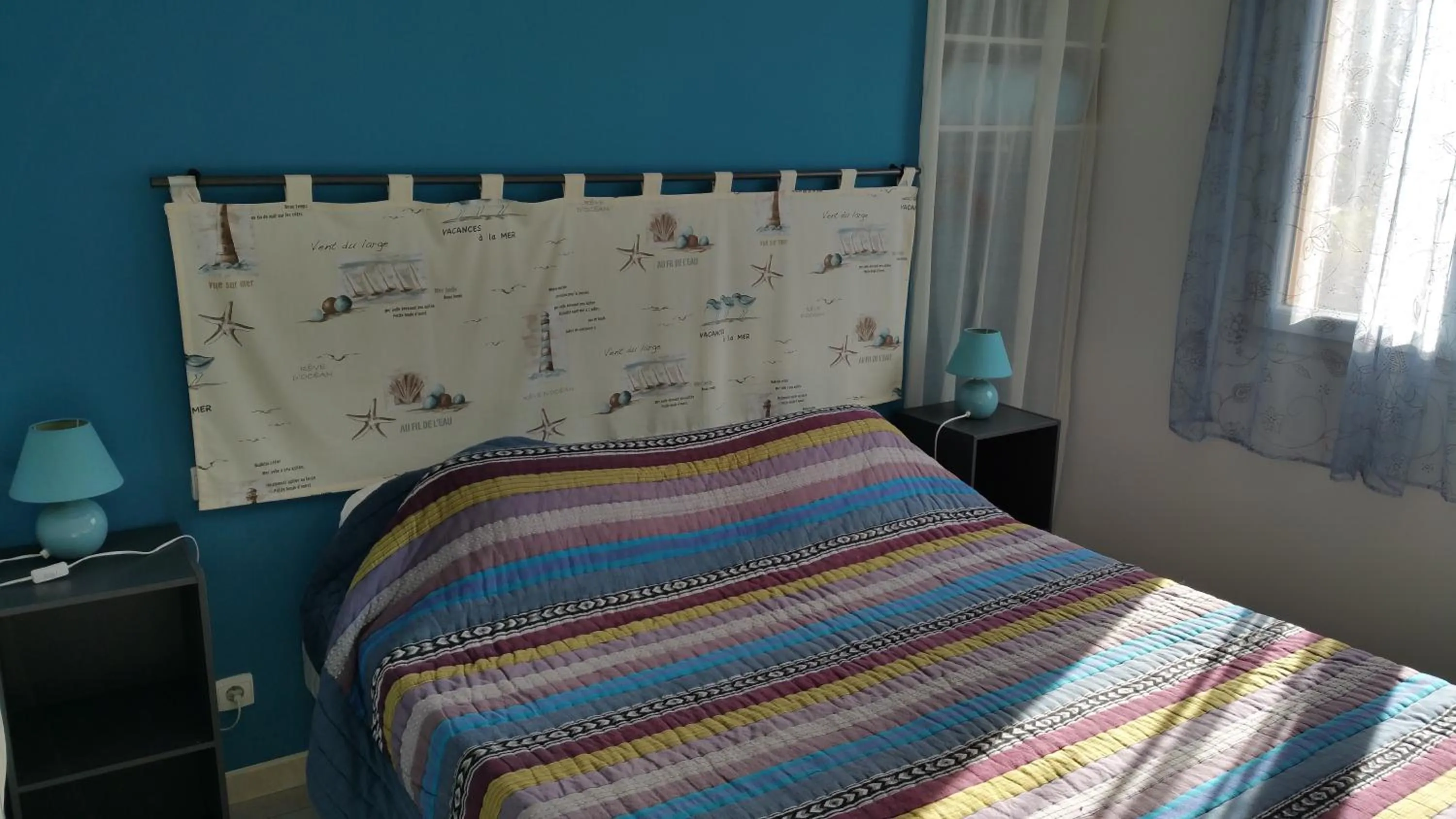 Bed in Chambres d'hôtes et gîtes Al Pati