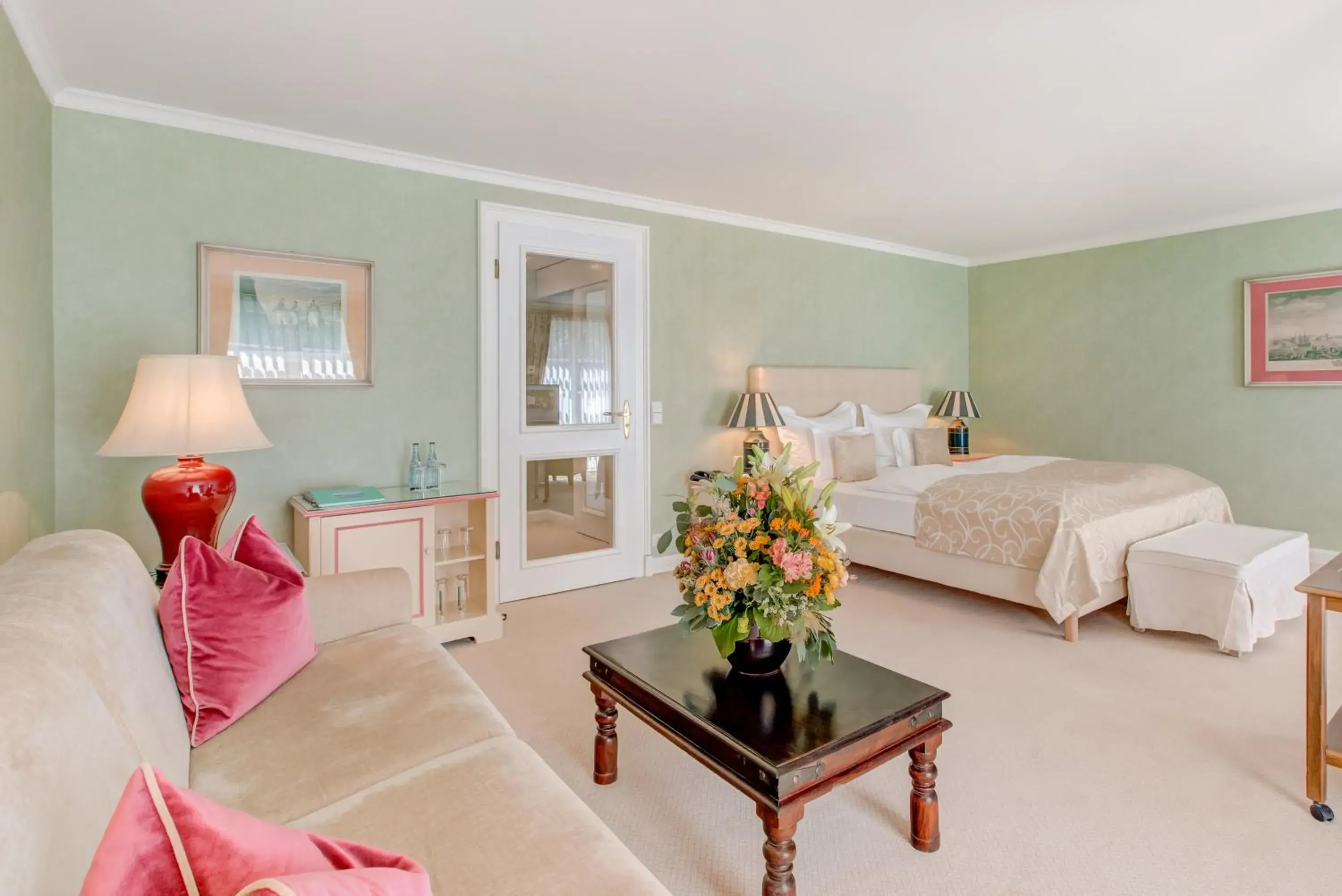 Bedroom, Bed in Wald & Schlosshotel Friedrichsruhe Bedroom, Bed in Wald & Schlosshotel Friedrichsruhe