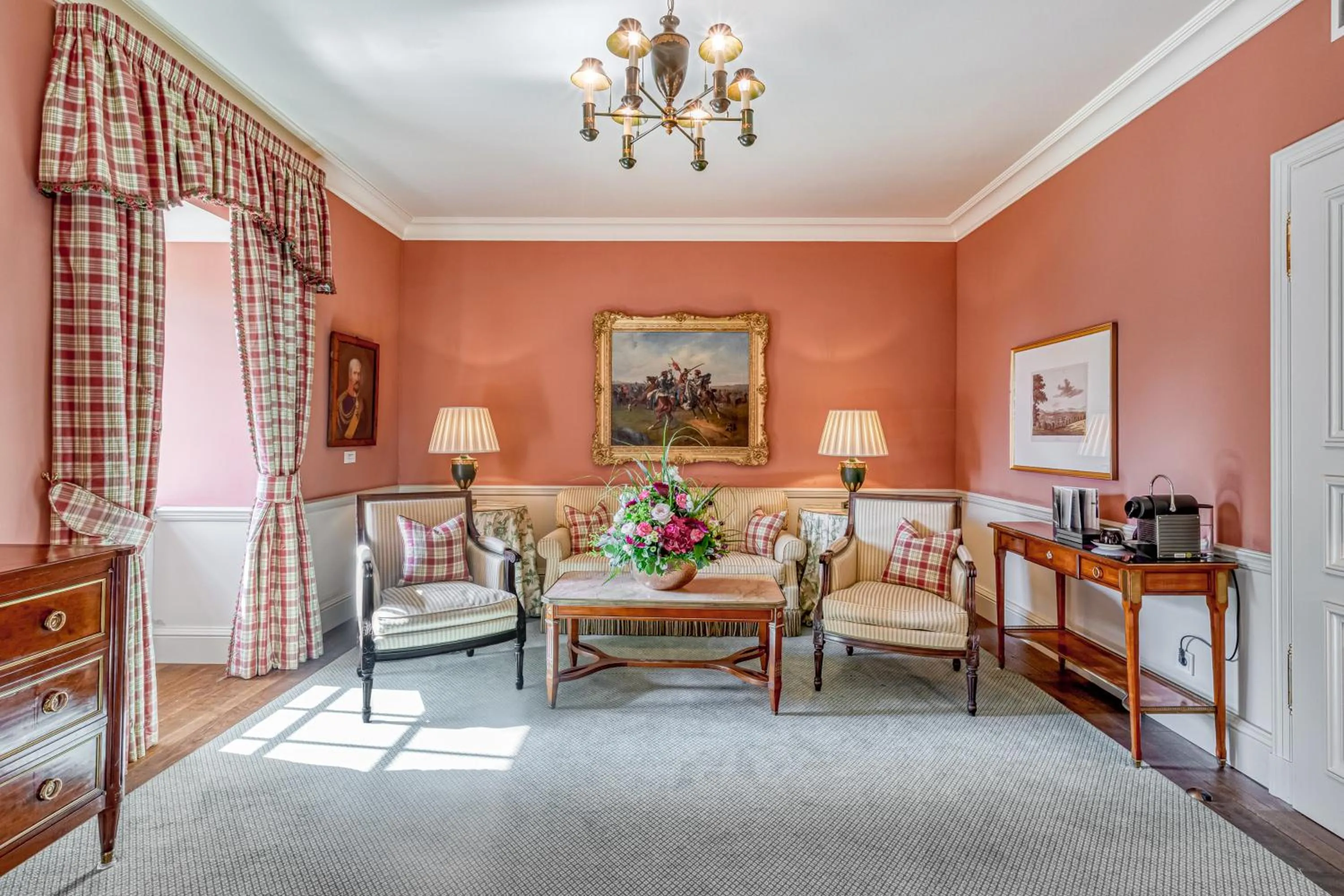 Seating area in Wald & Schlosshotel Friedrichsruhe