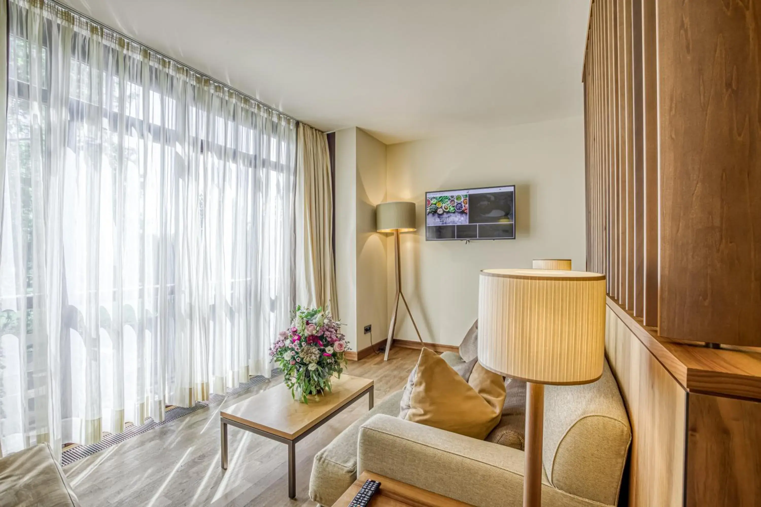 Living room in Wald & Schlosshotel Friedrichsruhe Living room in Wald & Schlosshotel Friedrichsruhe