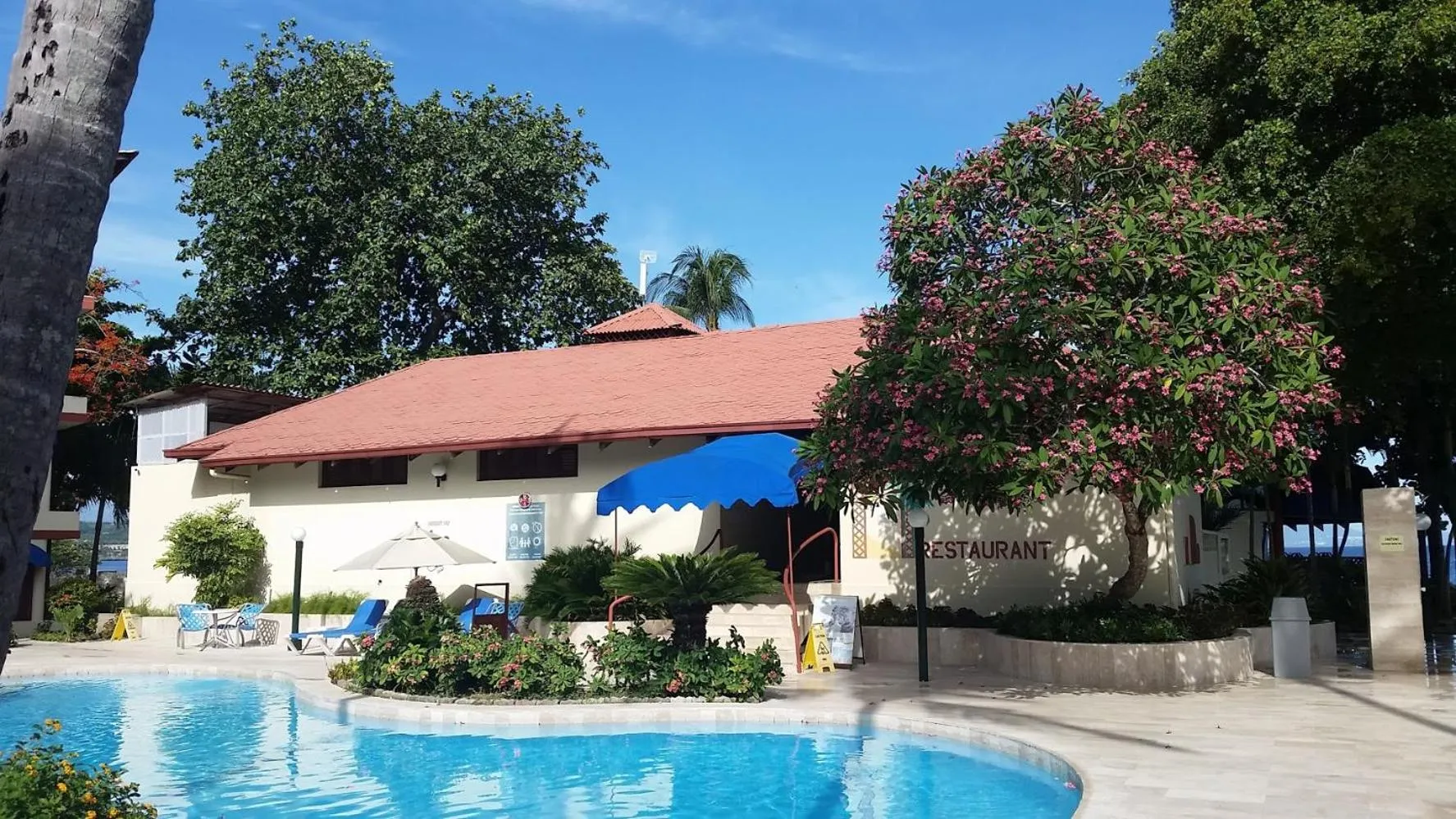 Pool view in Sosua by the Sea