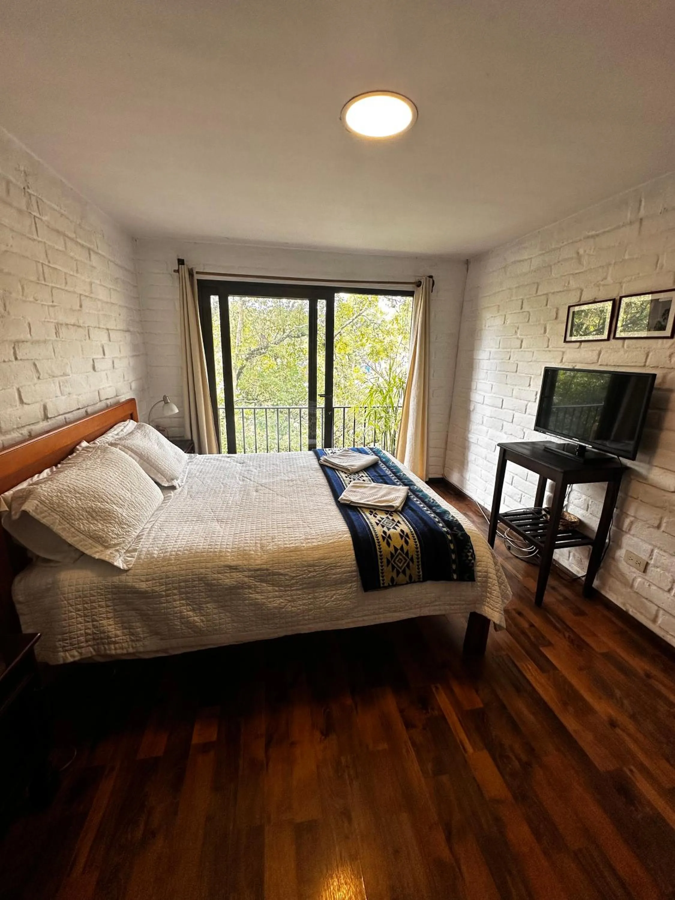 Bed in Apartamentos Otorongo Cuenca Ecuador