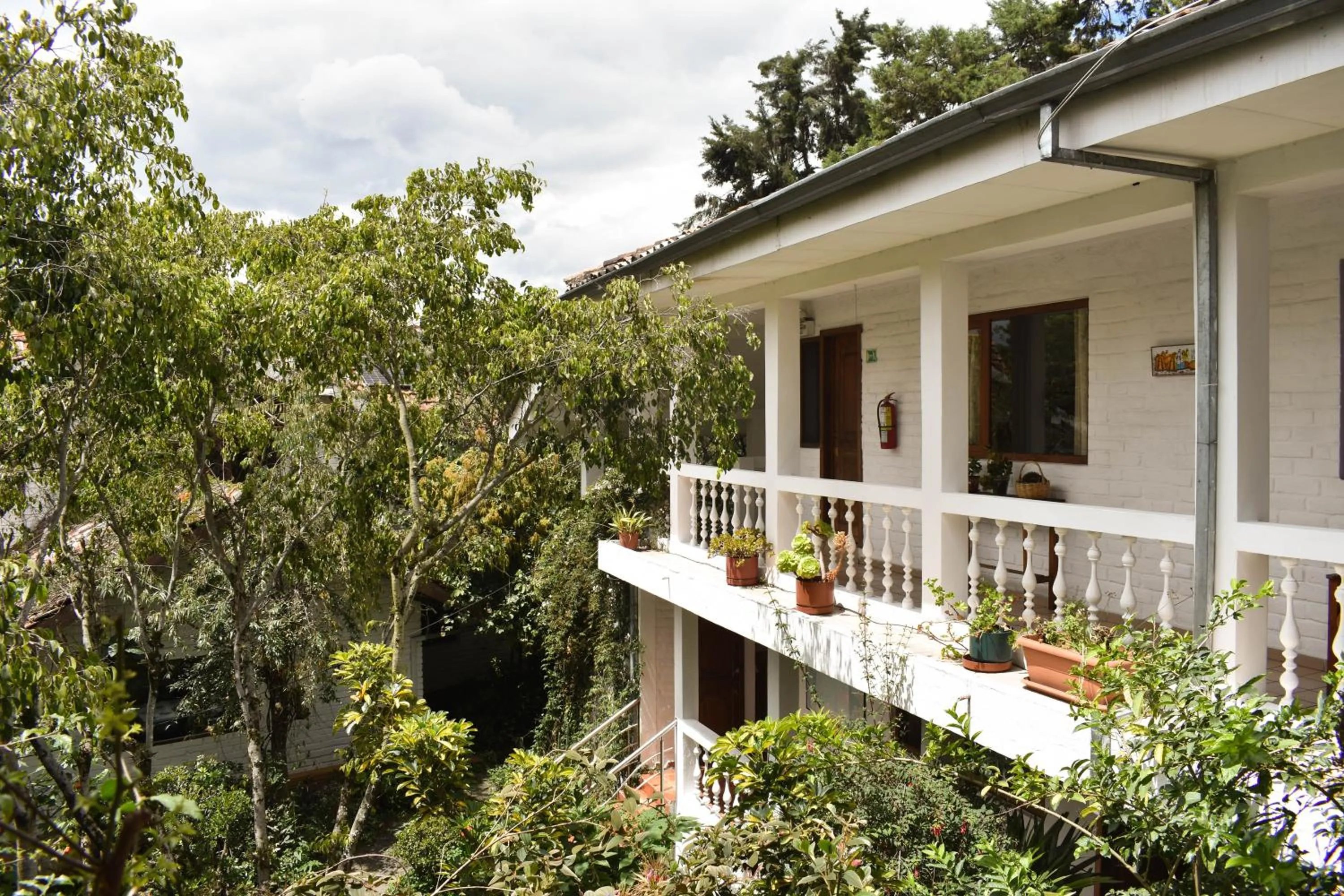 Balcony/Terrace in Apartamentos Otorongo Cuenca Ecuador