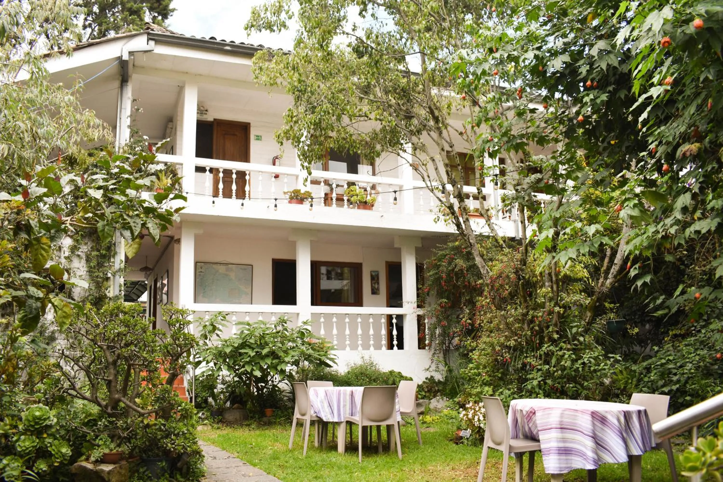 Patio in Apartamentos Otorongo Cuenca Ecuador