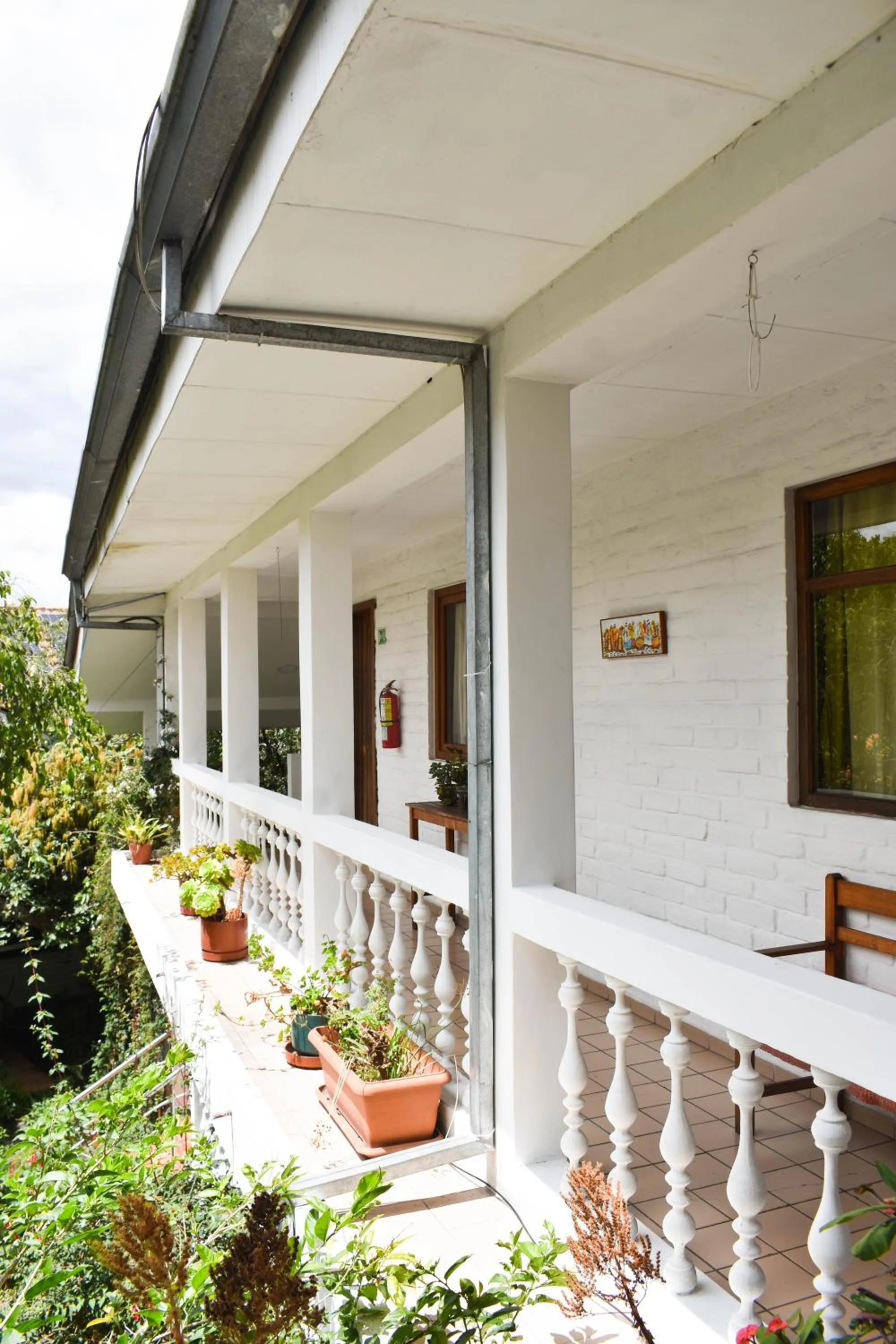 Balcony/Terrace in Apartamentos Otorongo Cuenca Ecuador