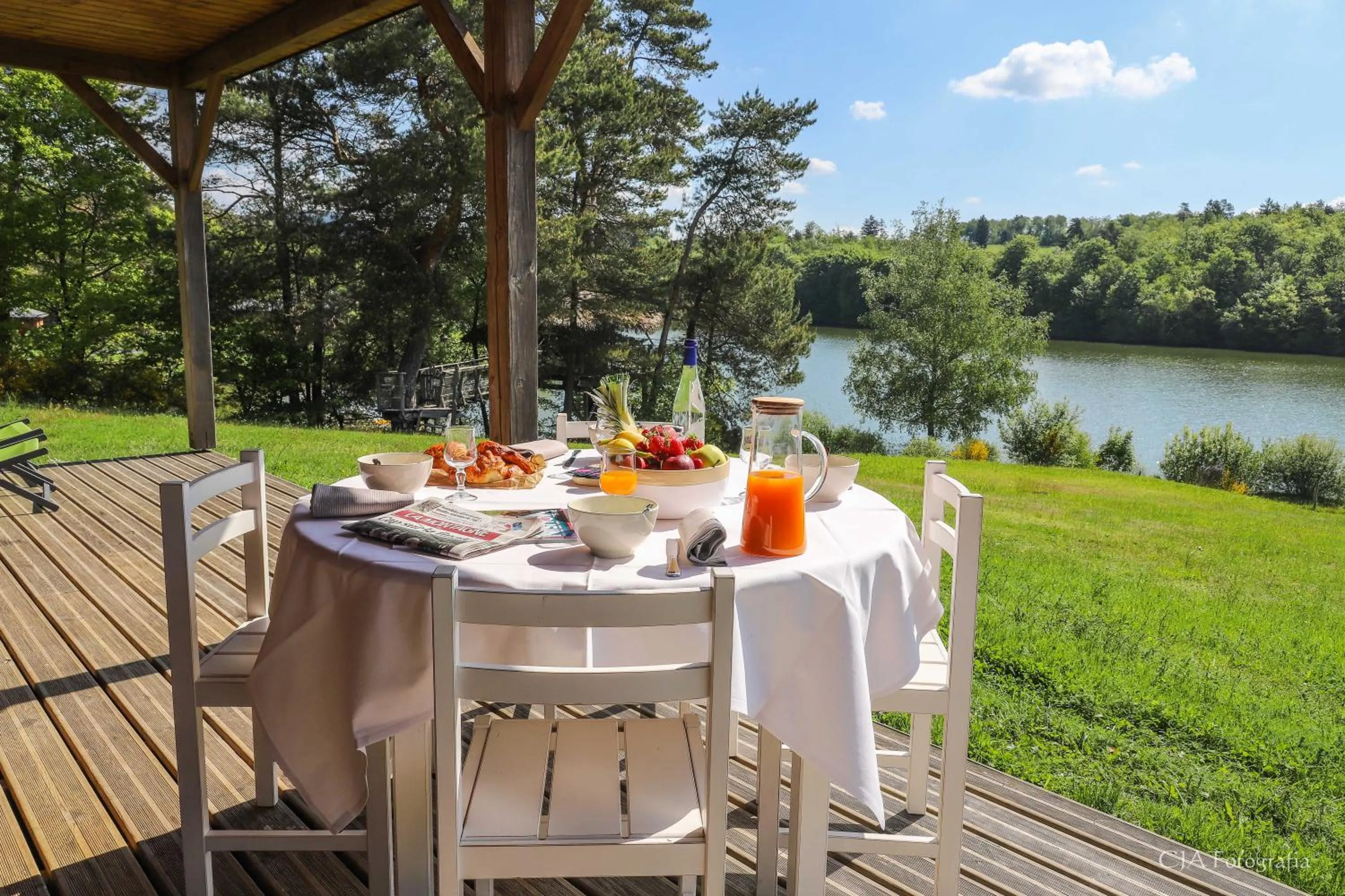Lake view in Vacancéole - Le Domaine des Monédières